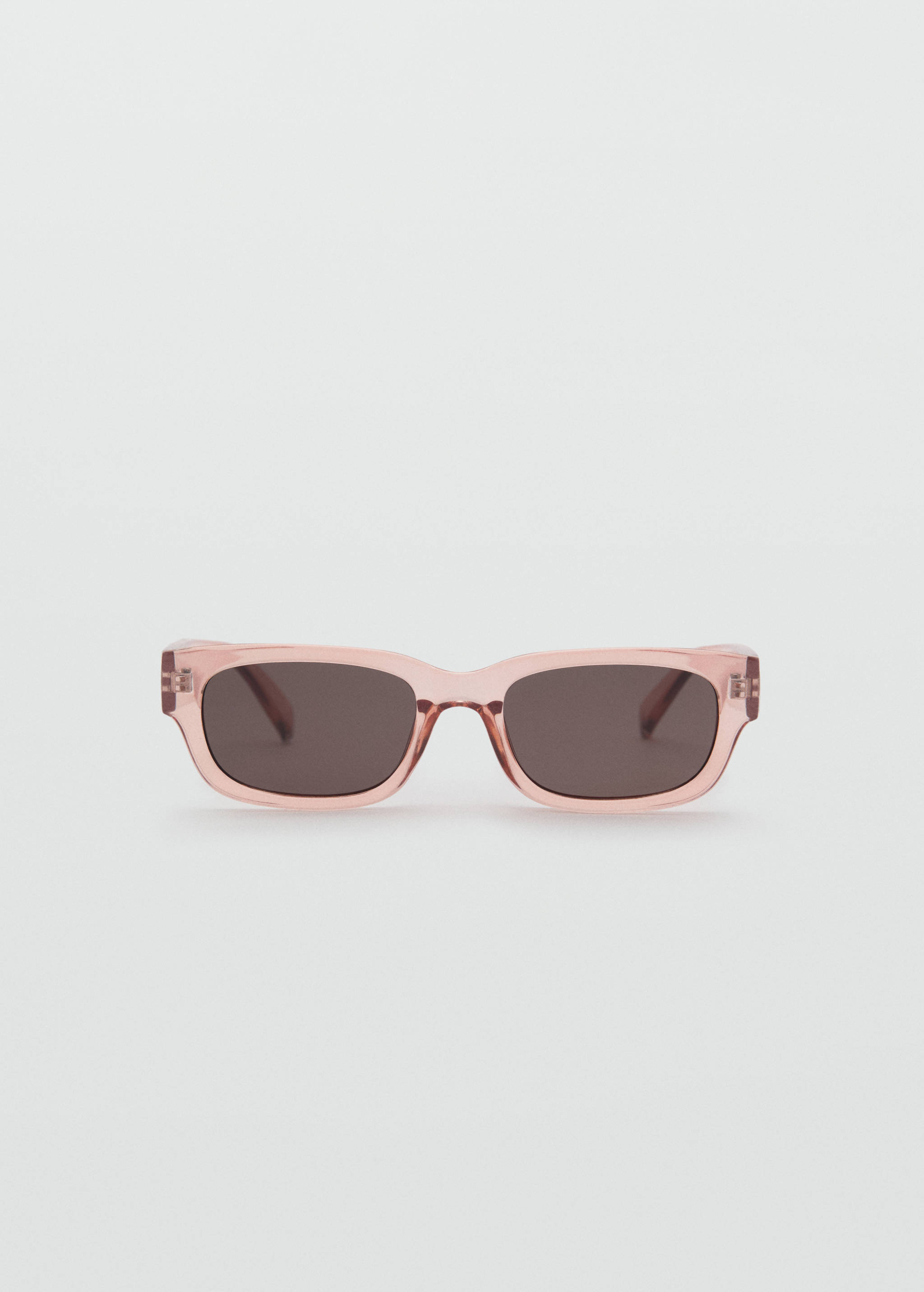 Sonnenbrille mit rechteckigem Brillengestell - Artikel ohne Model