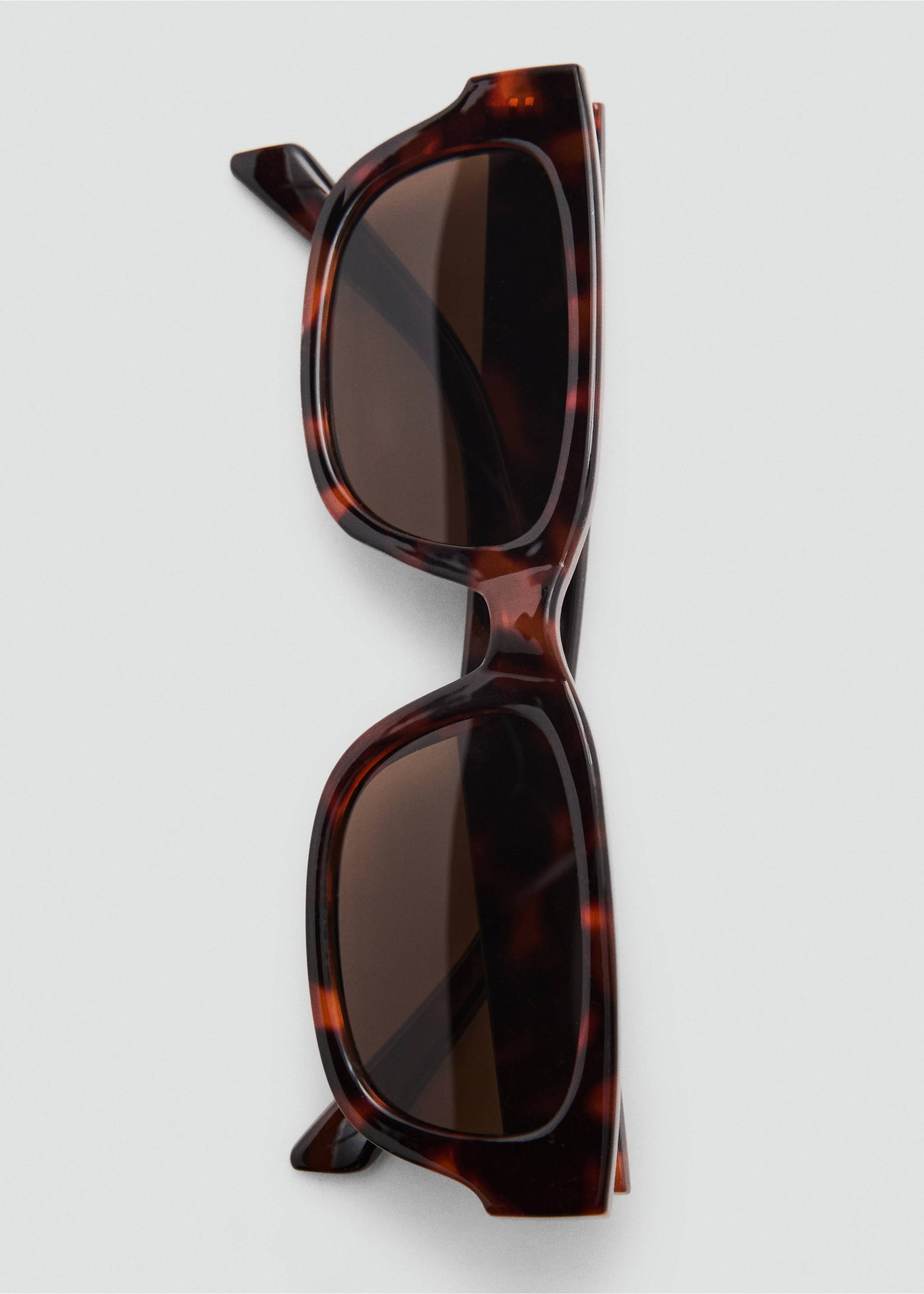 Lunettes de soleil monture rectangulaire - Détail de l'article 2, Chocolat. Ref: 87045929-00.