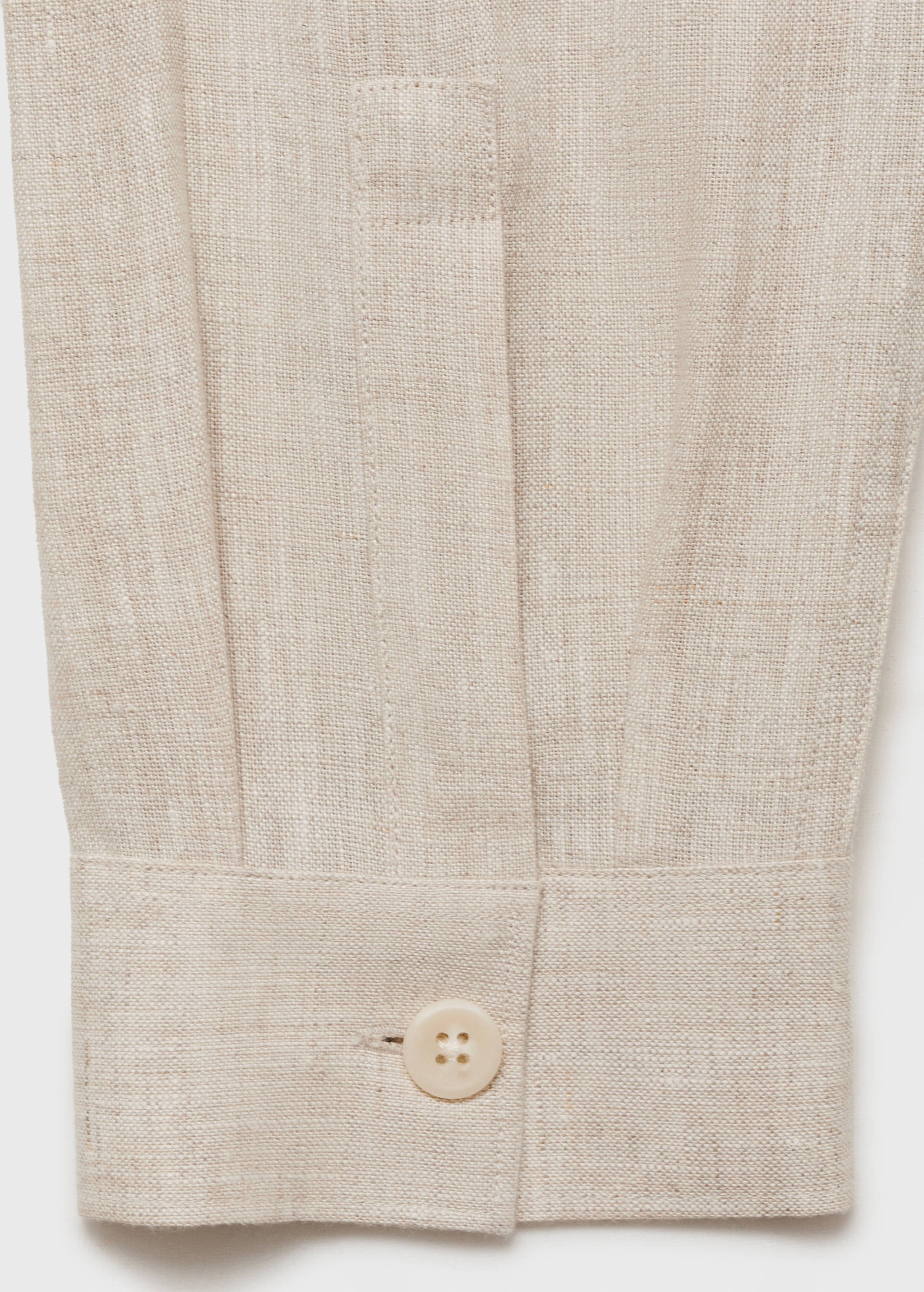 Surchemise 100 % lin poches - Détail de l'article 0