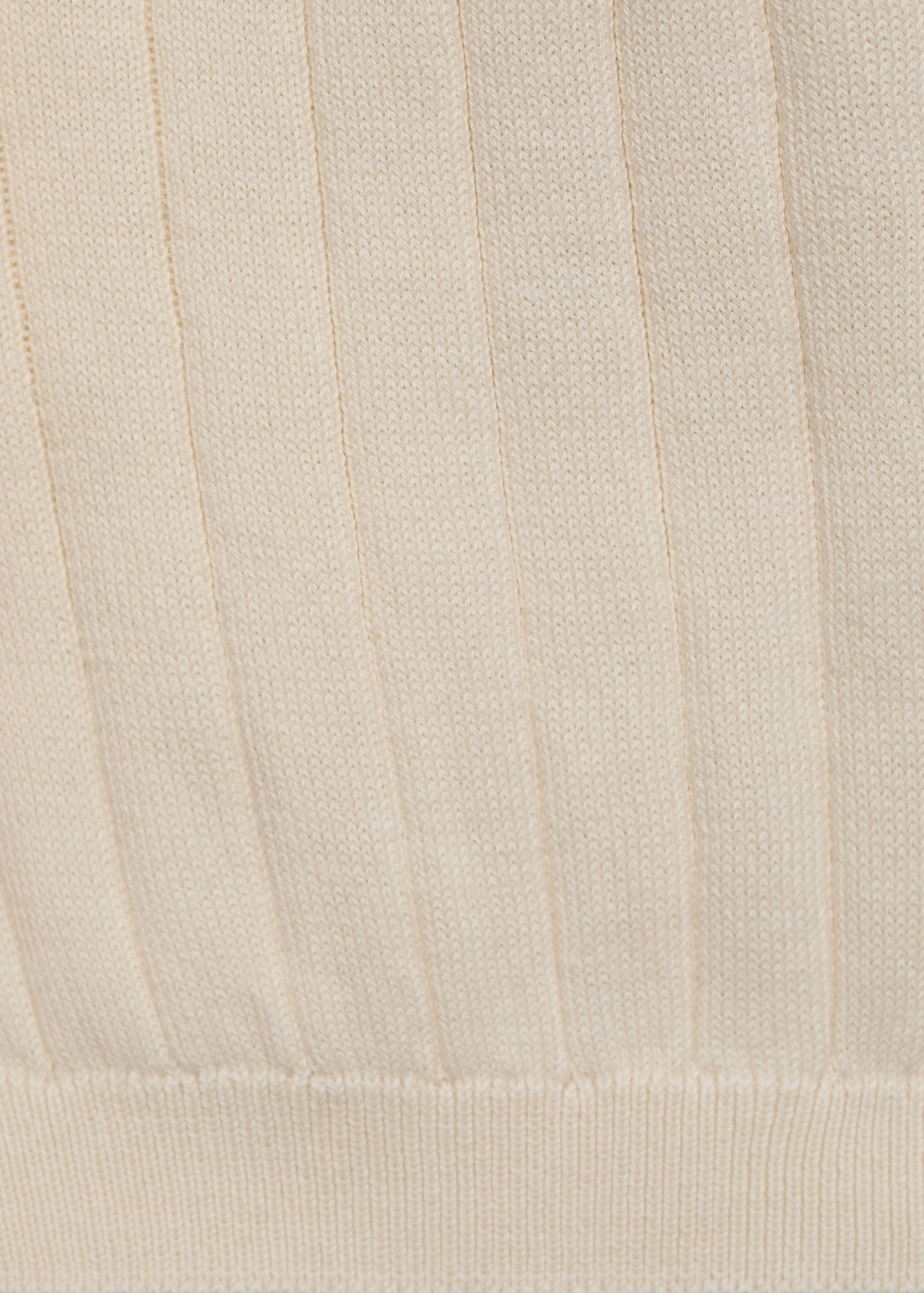 Camisa punto fino canalé - Detalle del artículo 0