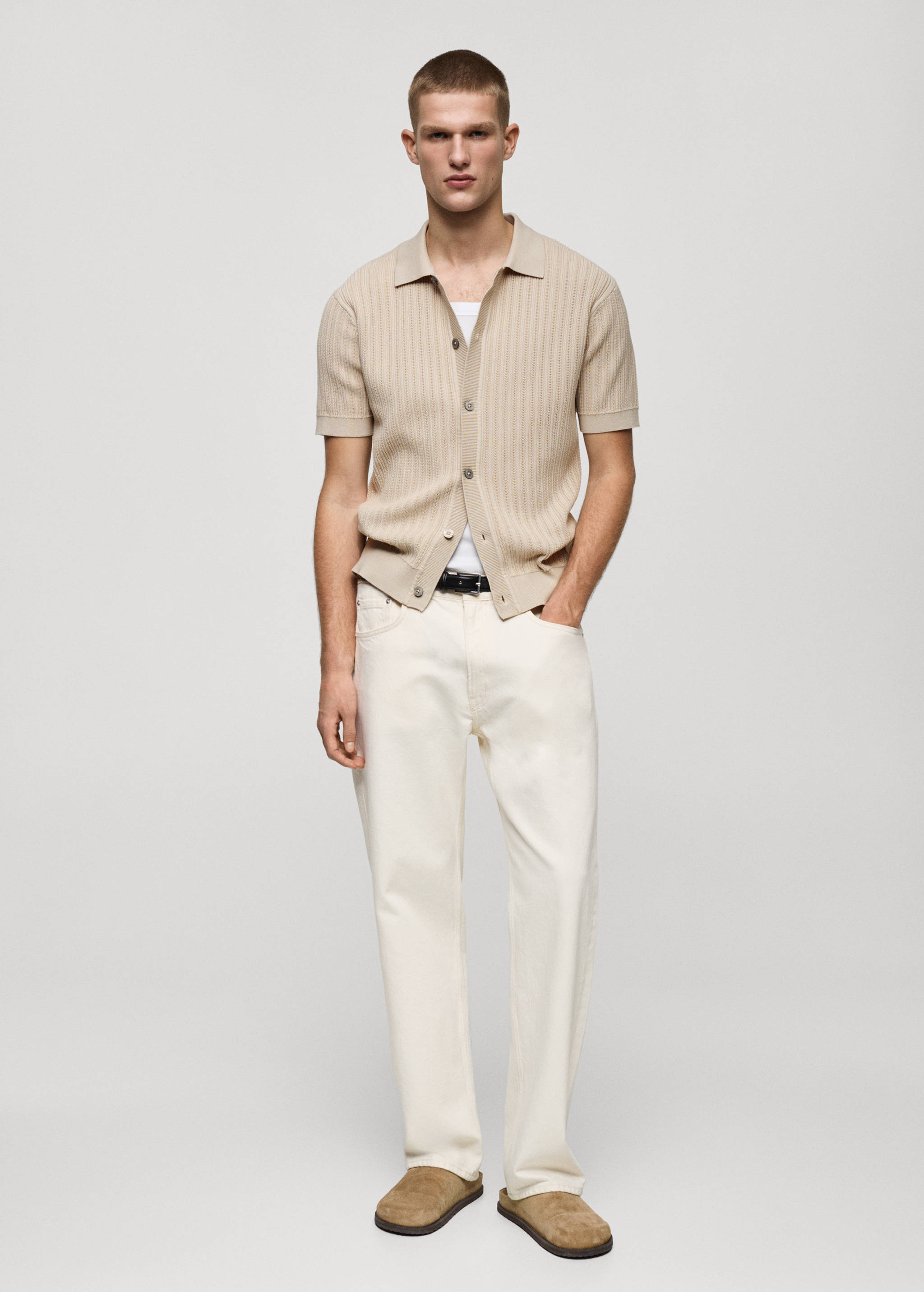 Camisa 100% algodón estructura - Plano general