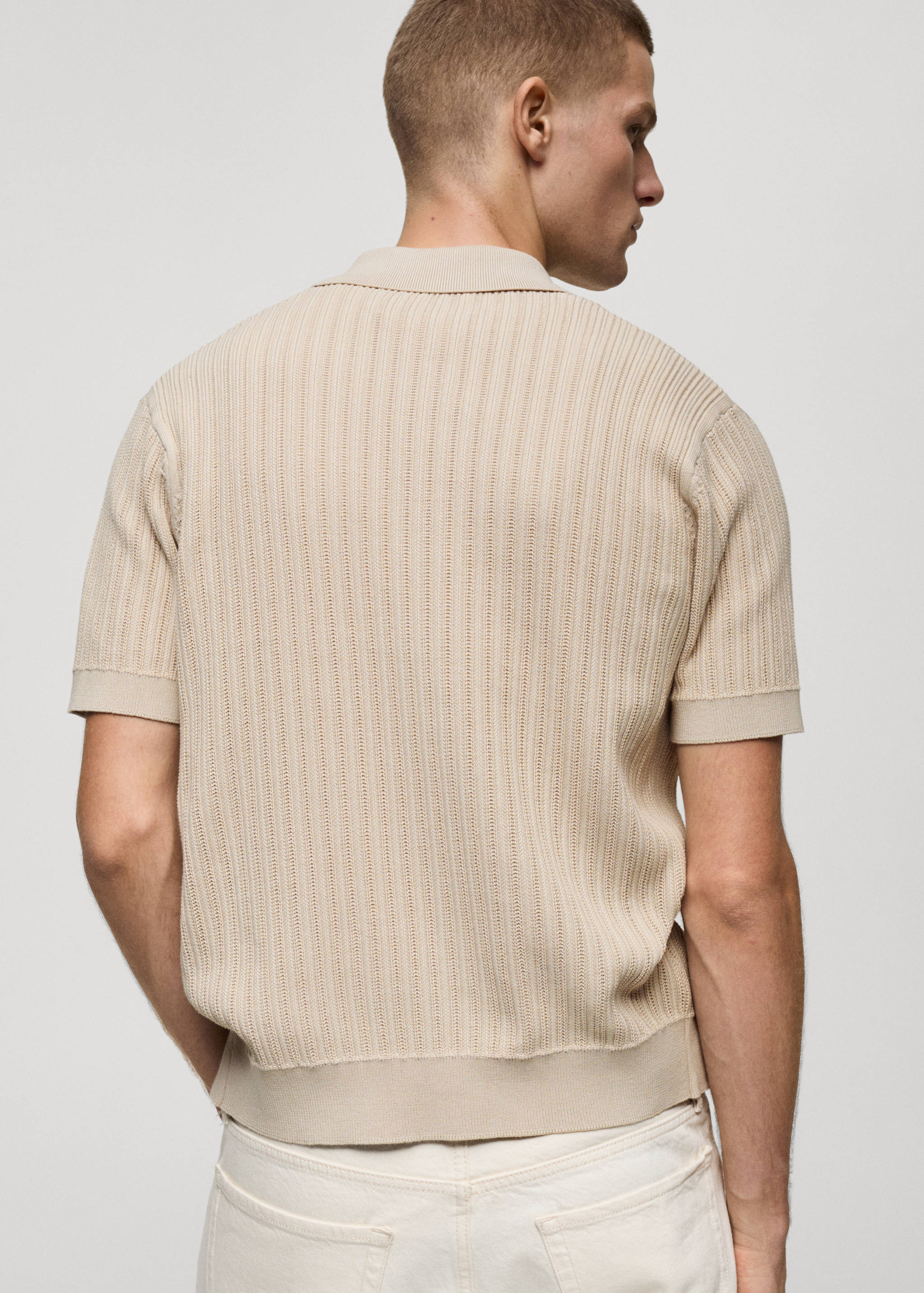 Camisa 100% algodón estructura - Reverso del artículo