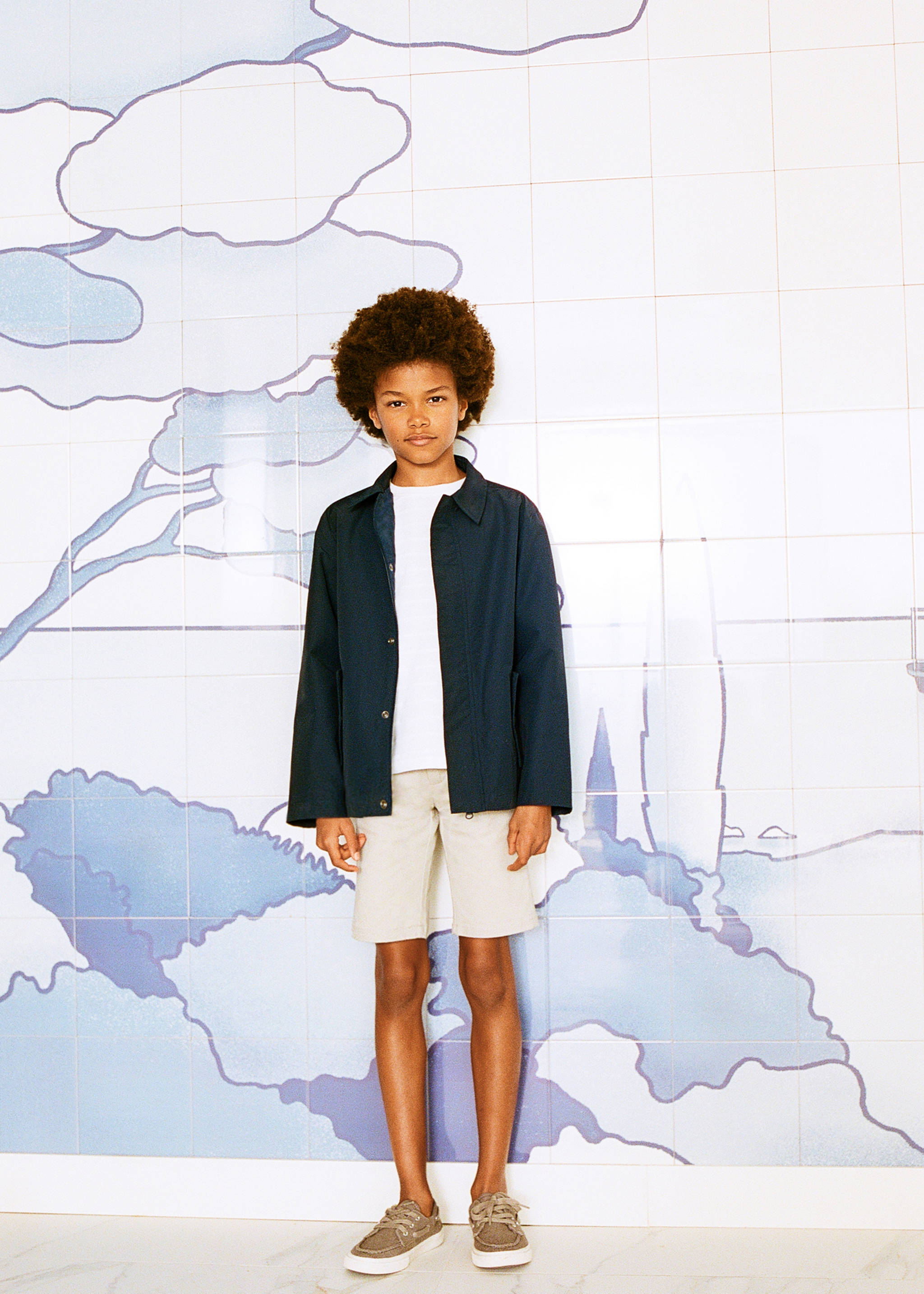 Parca algodão - Plano geral