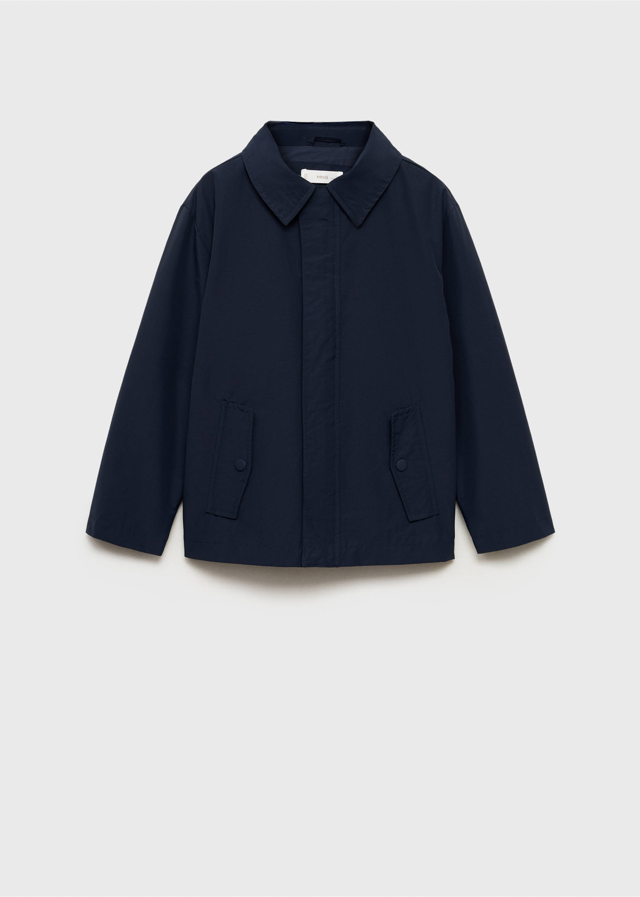 Parka aus Baumwolle - Artikel ohne Model, Dunkles Marineblau. Ref: 87045941-00.