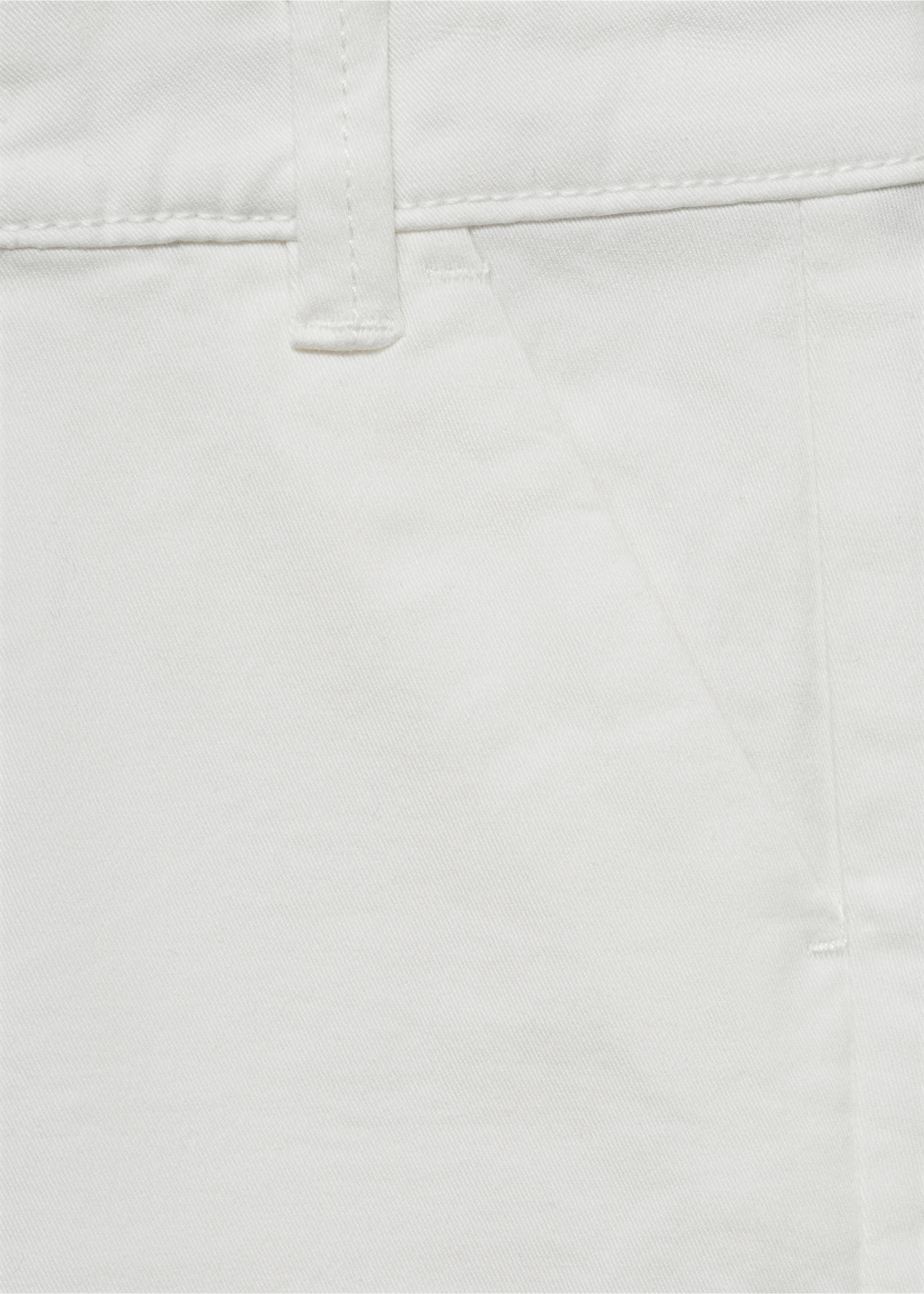 Bermudas algodón - Detalle del artículo 8, Blanco. Ref: 87045944-00.