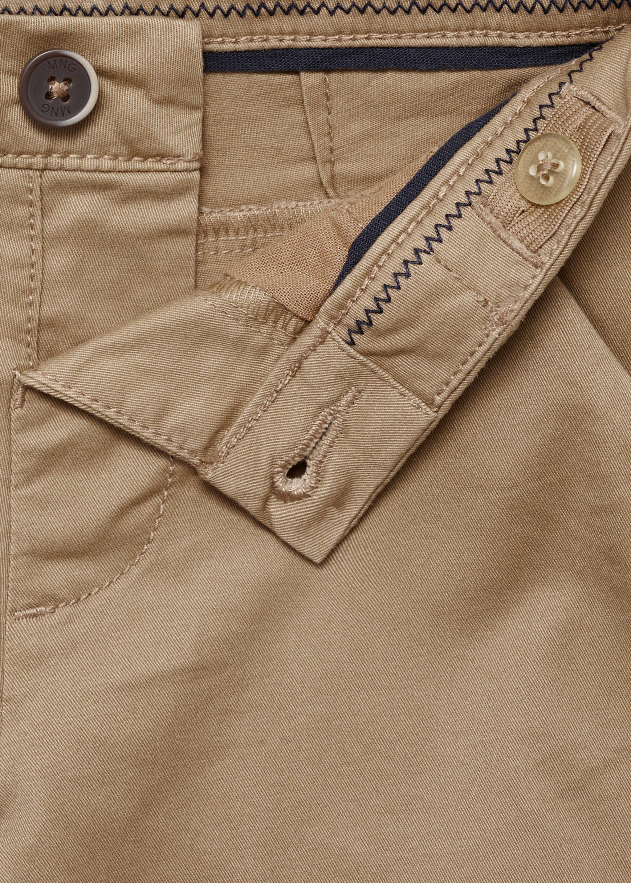 Cotton Bermuda shorts - Details of the article 0