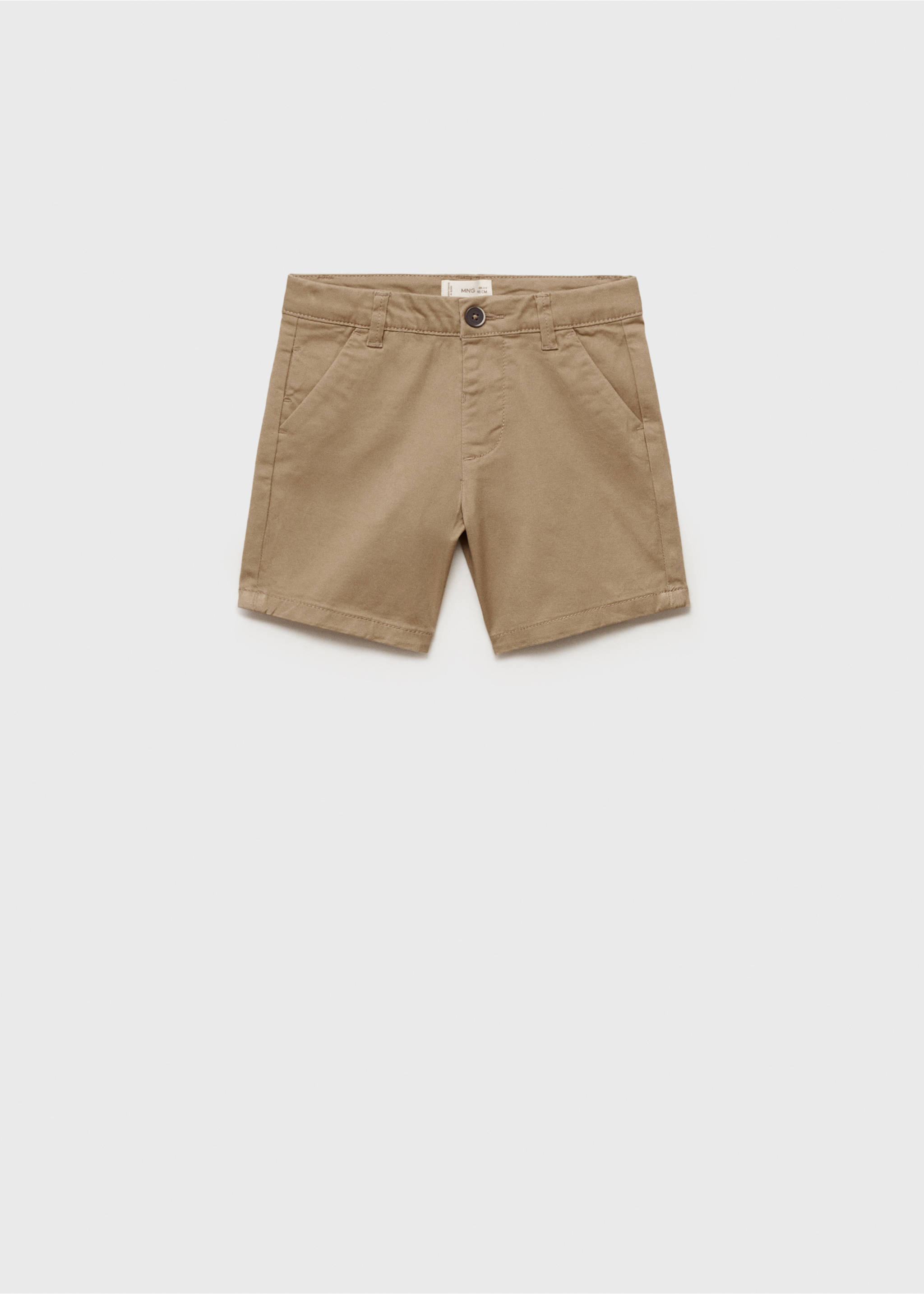 Bermudas algodón - Artículo sin modelo, Beige. Ref: 87045944-00.