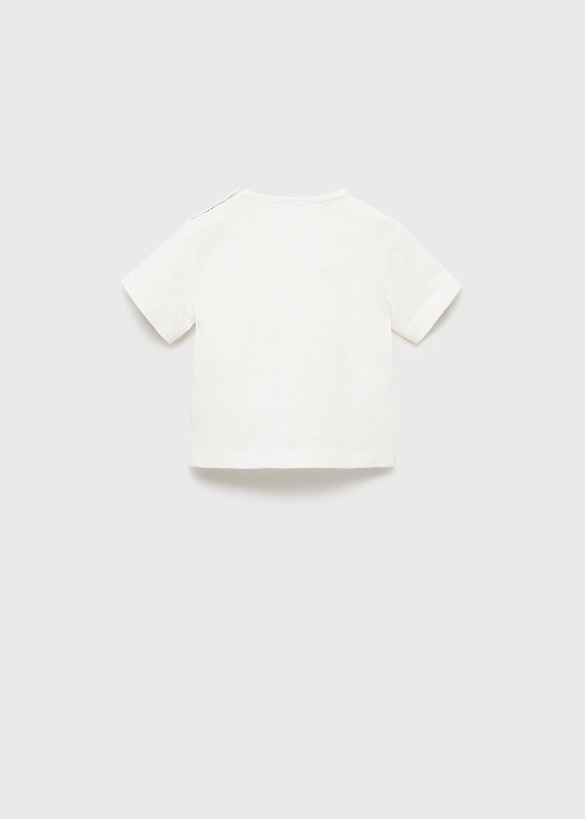 T-shirt poche plaquée - Verso de l’article