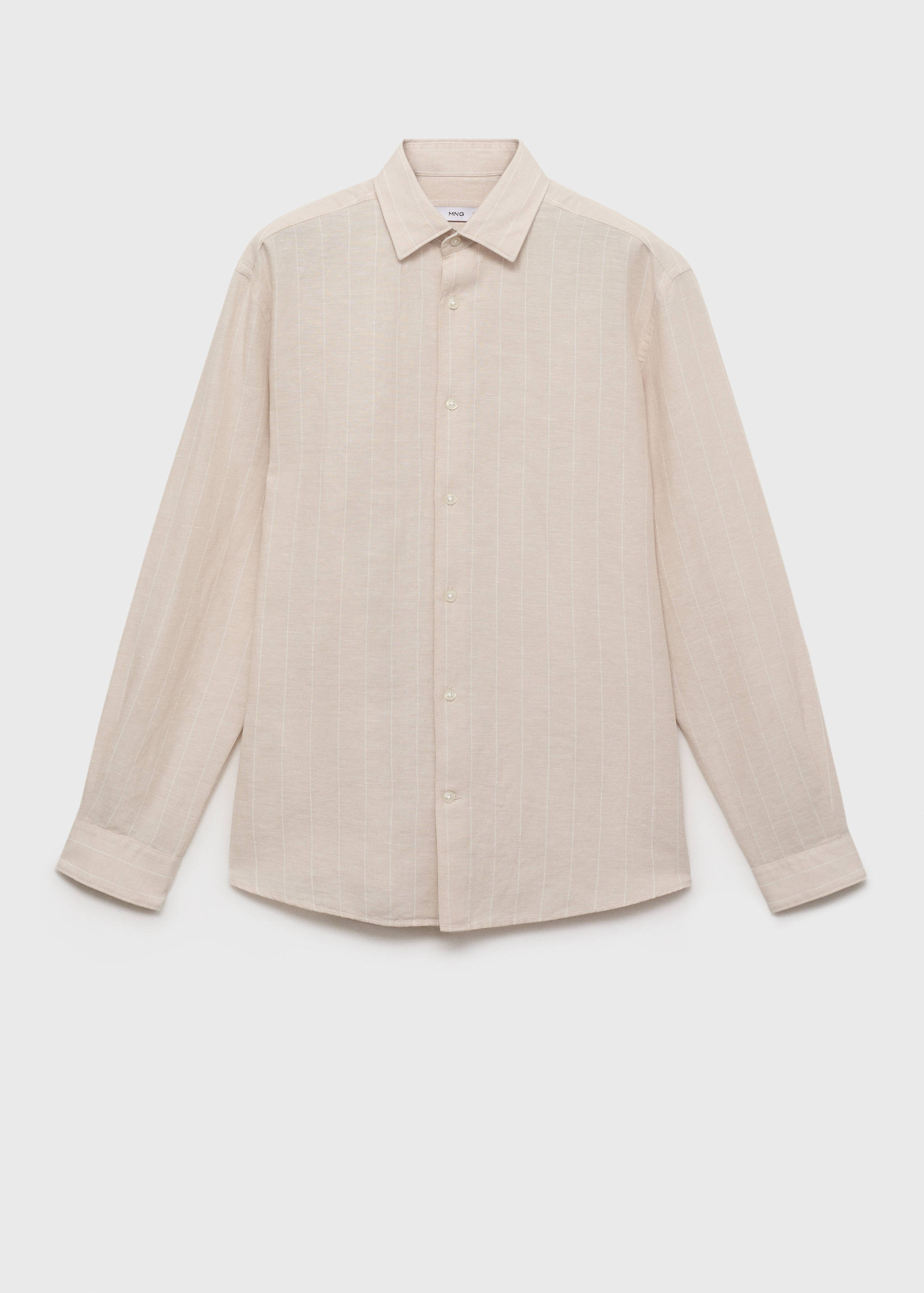 Camisa lino raya diplomática - Artículo sin modelo