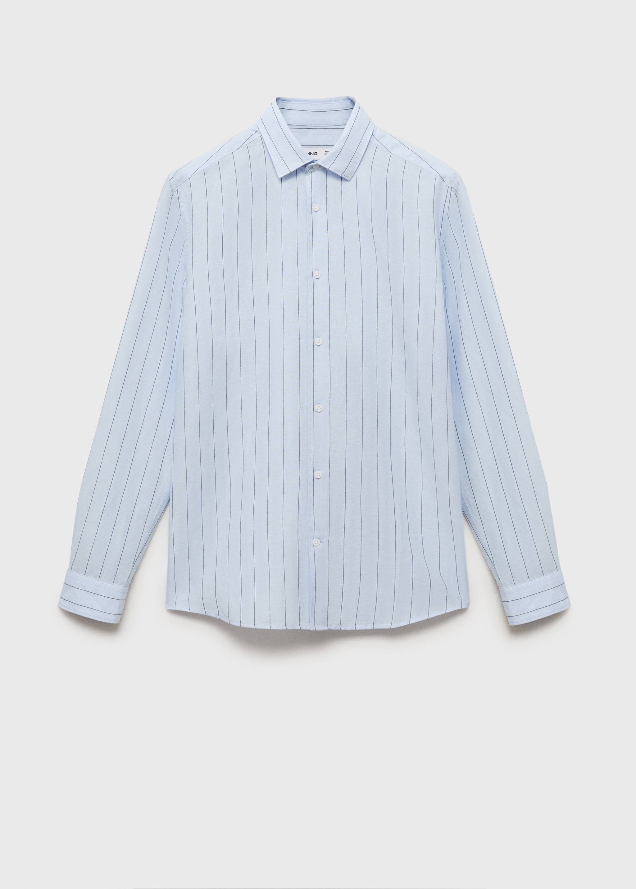 Camisa lino raya diplomática - Artículo sin modelo