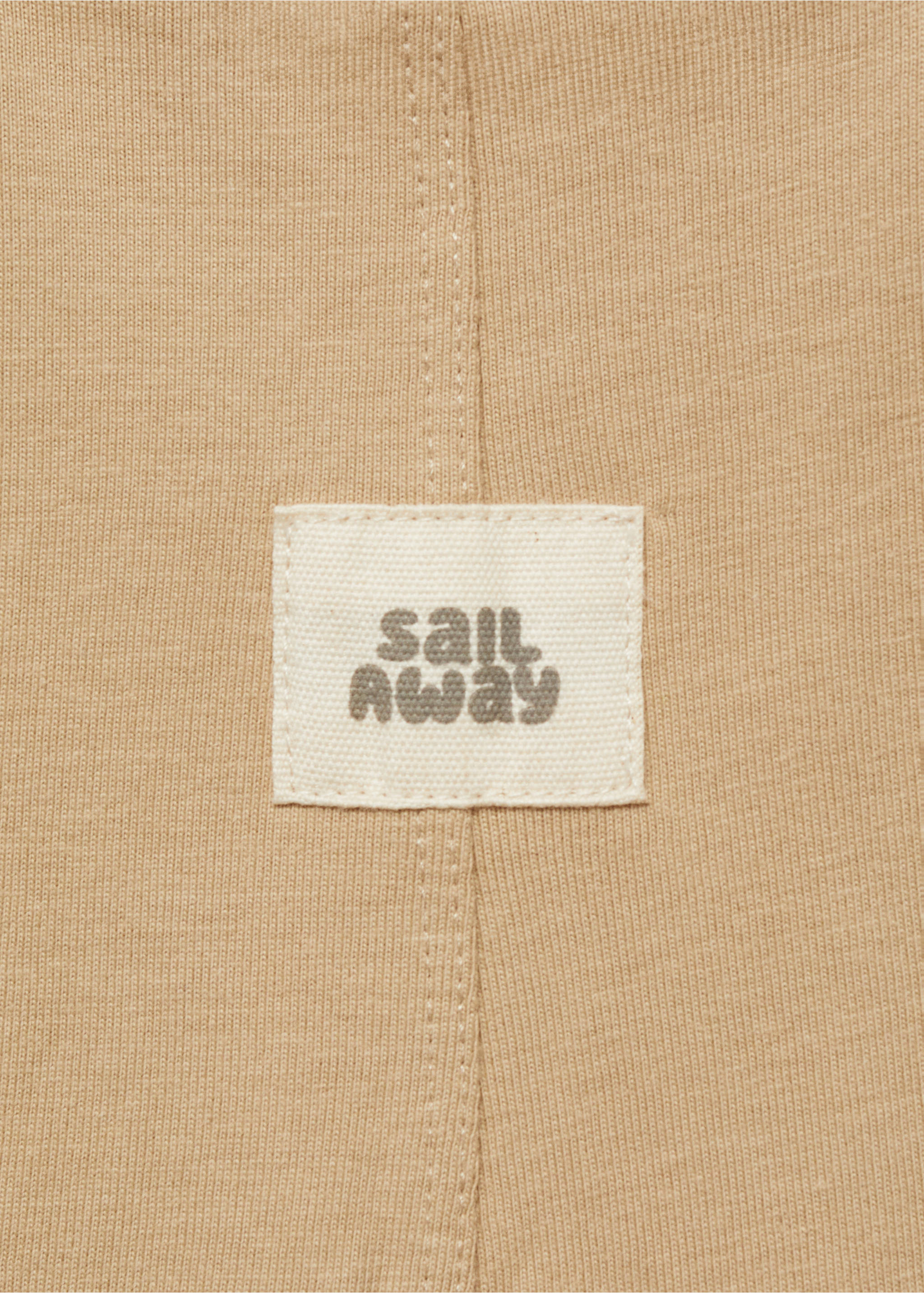 Kurze Strick-Latzhose - Detail des Artikels 0, Beige. Ref: 87045958-00.