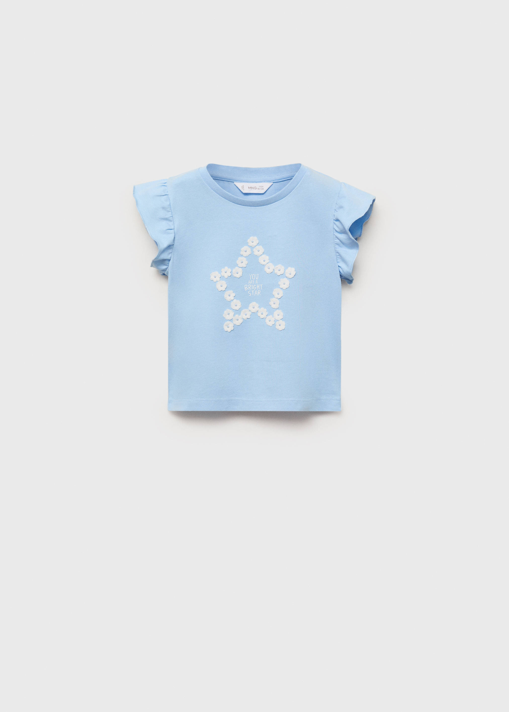 T-shirt relief volants - Article sans modèle