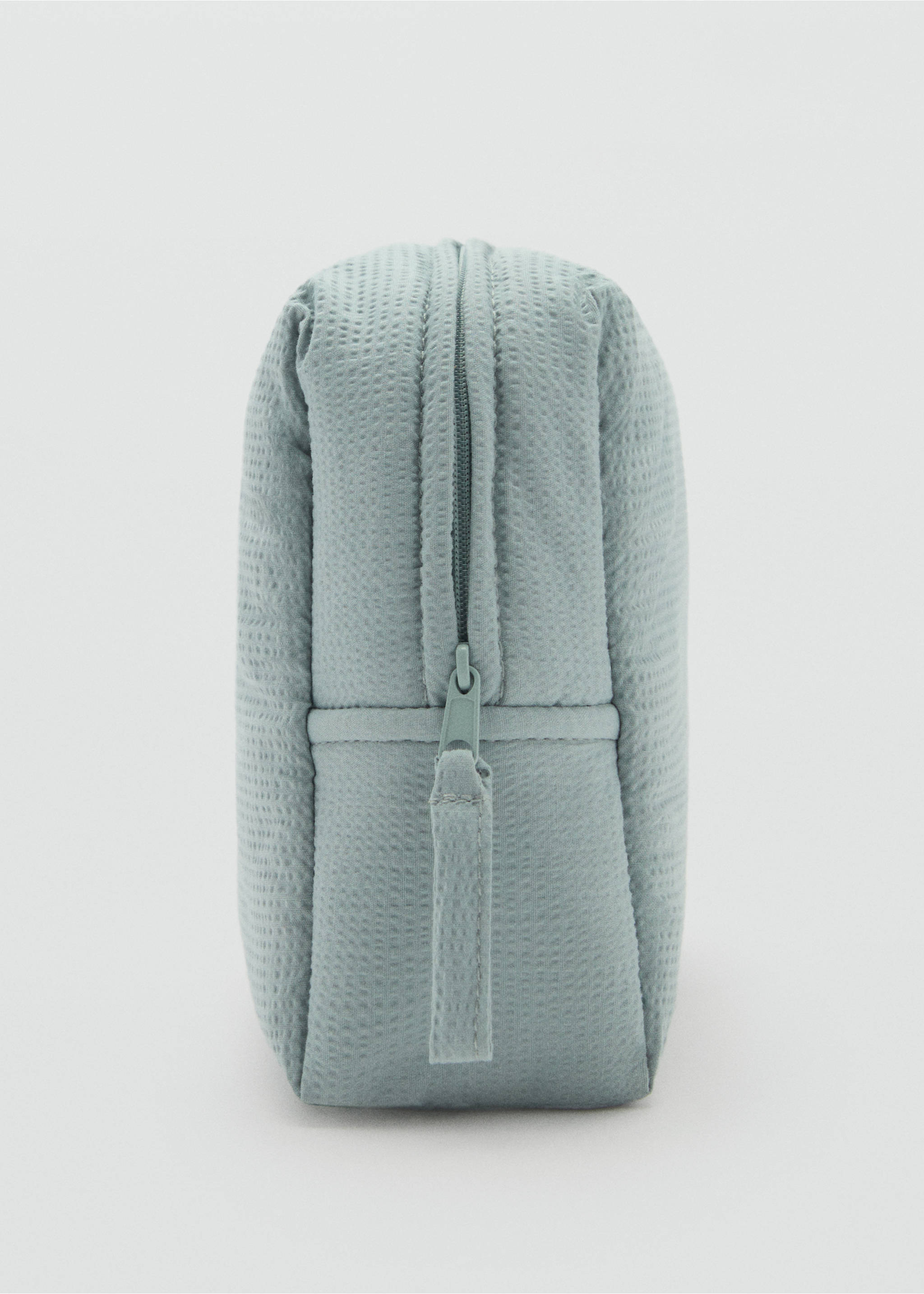 Kosmetiktasche aus Baumwolle - Detail des Artikels 1, Grün. Ref: 87045965-00.