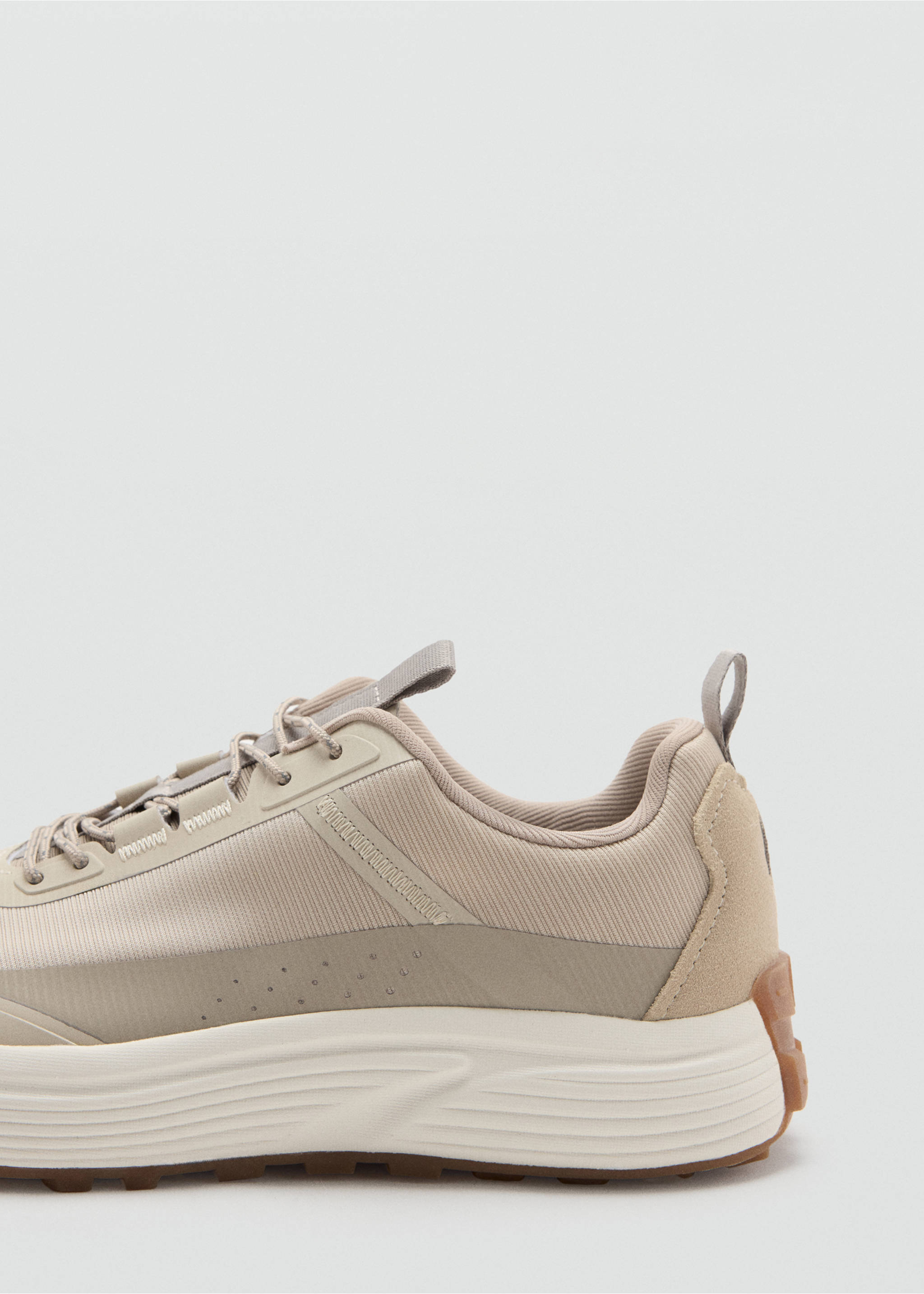 TRAINERS UNIFORME - Details of the article 1, Beige. Ref: 87045967-00.