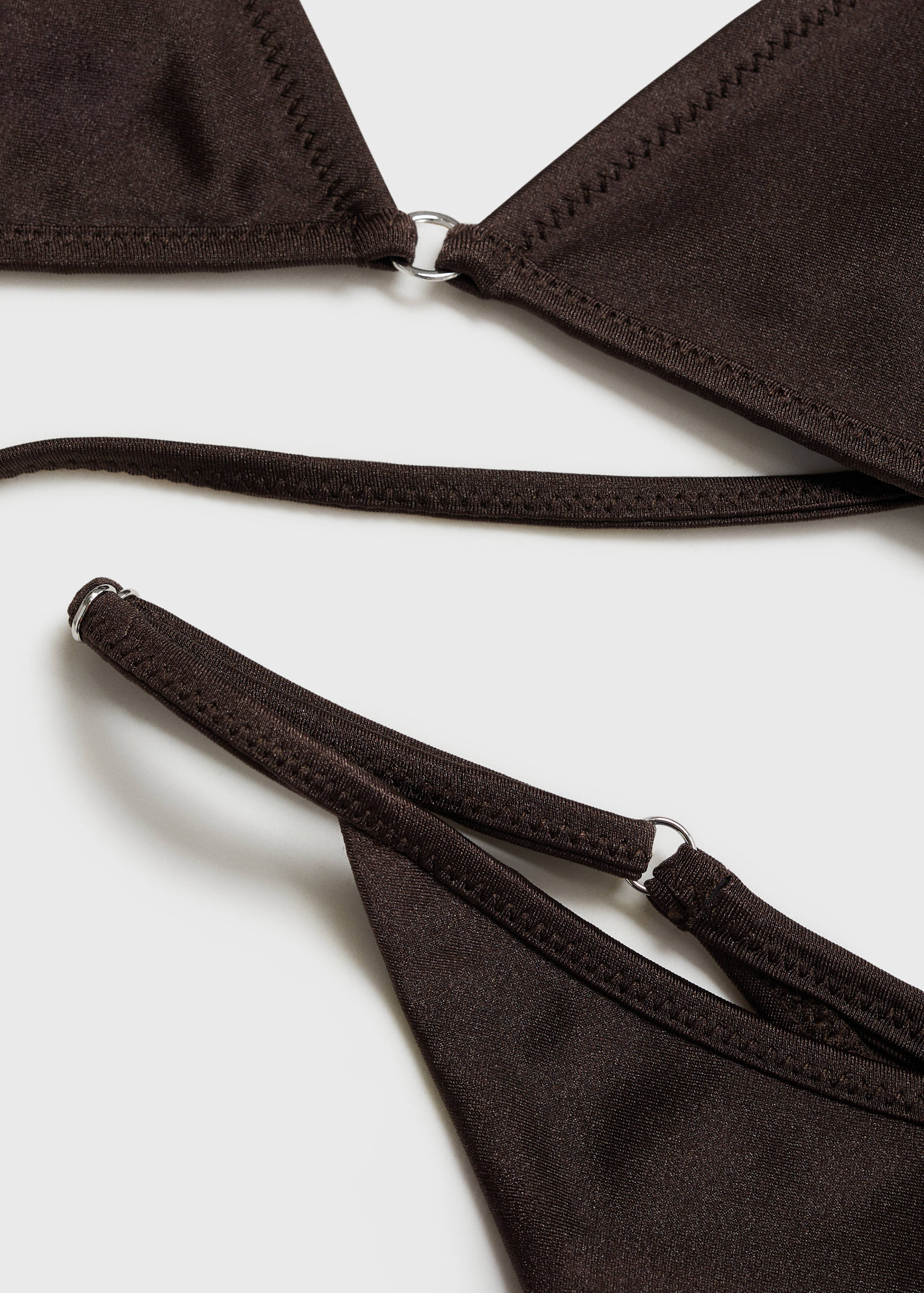 Bikini-Slip mit glänzendem Finish - Detail des Artikels 0