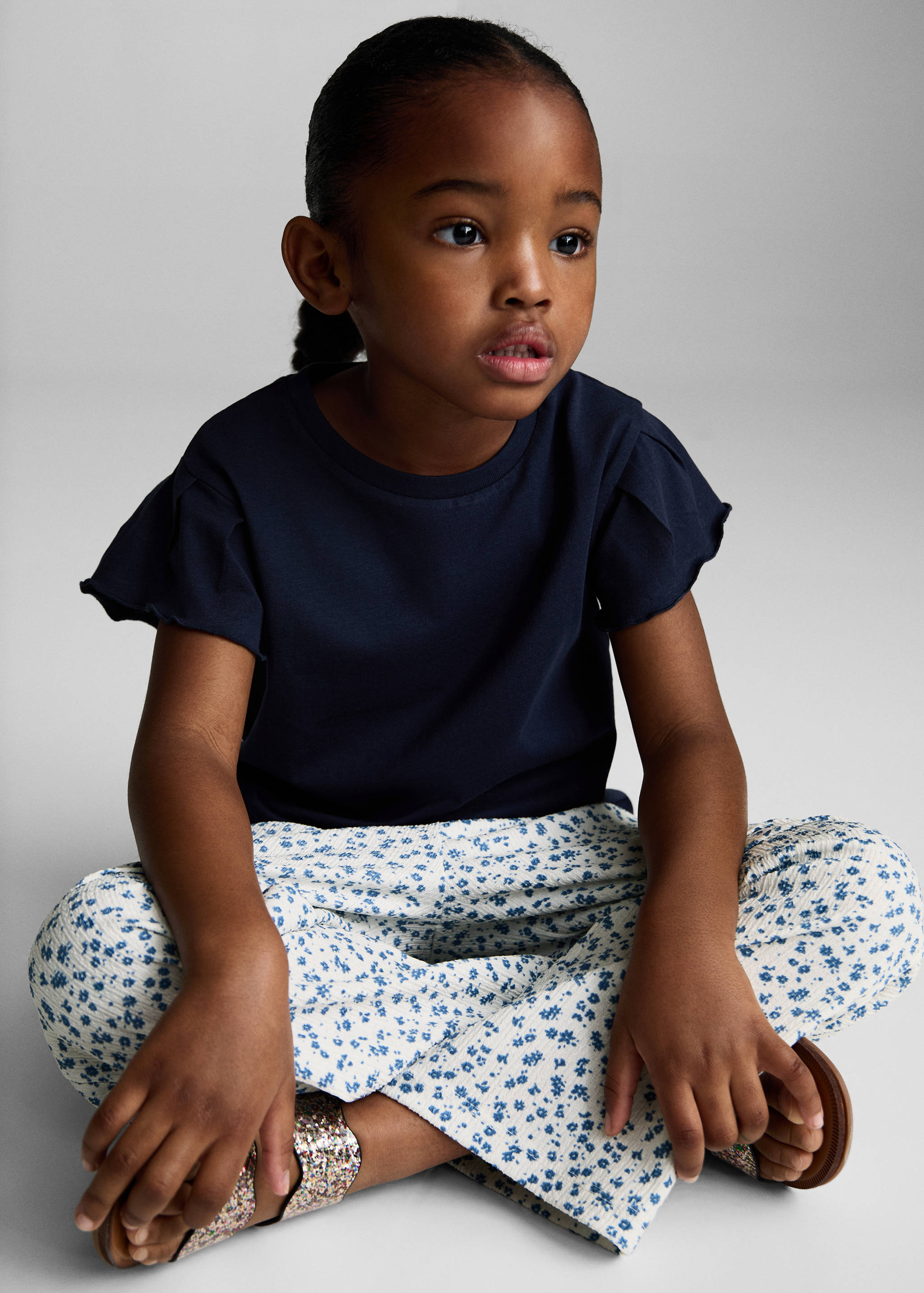 Pantalon imprimé floral - Détail de l'article 1