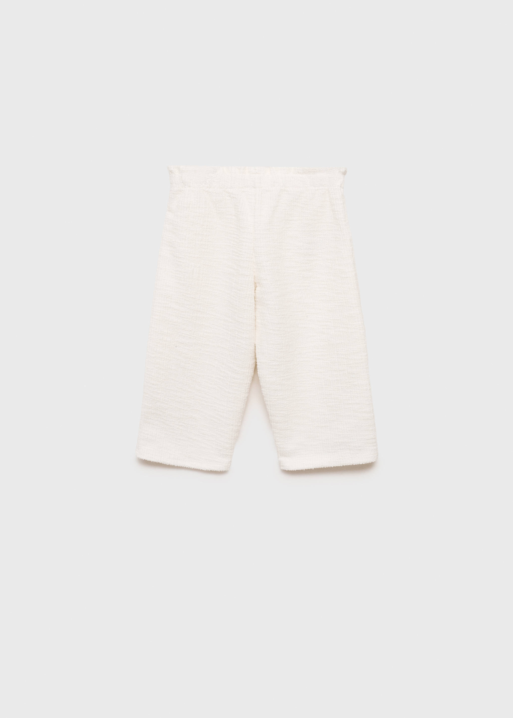 Pantalon droit tweed - Verso de l’article