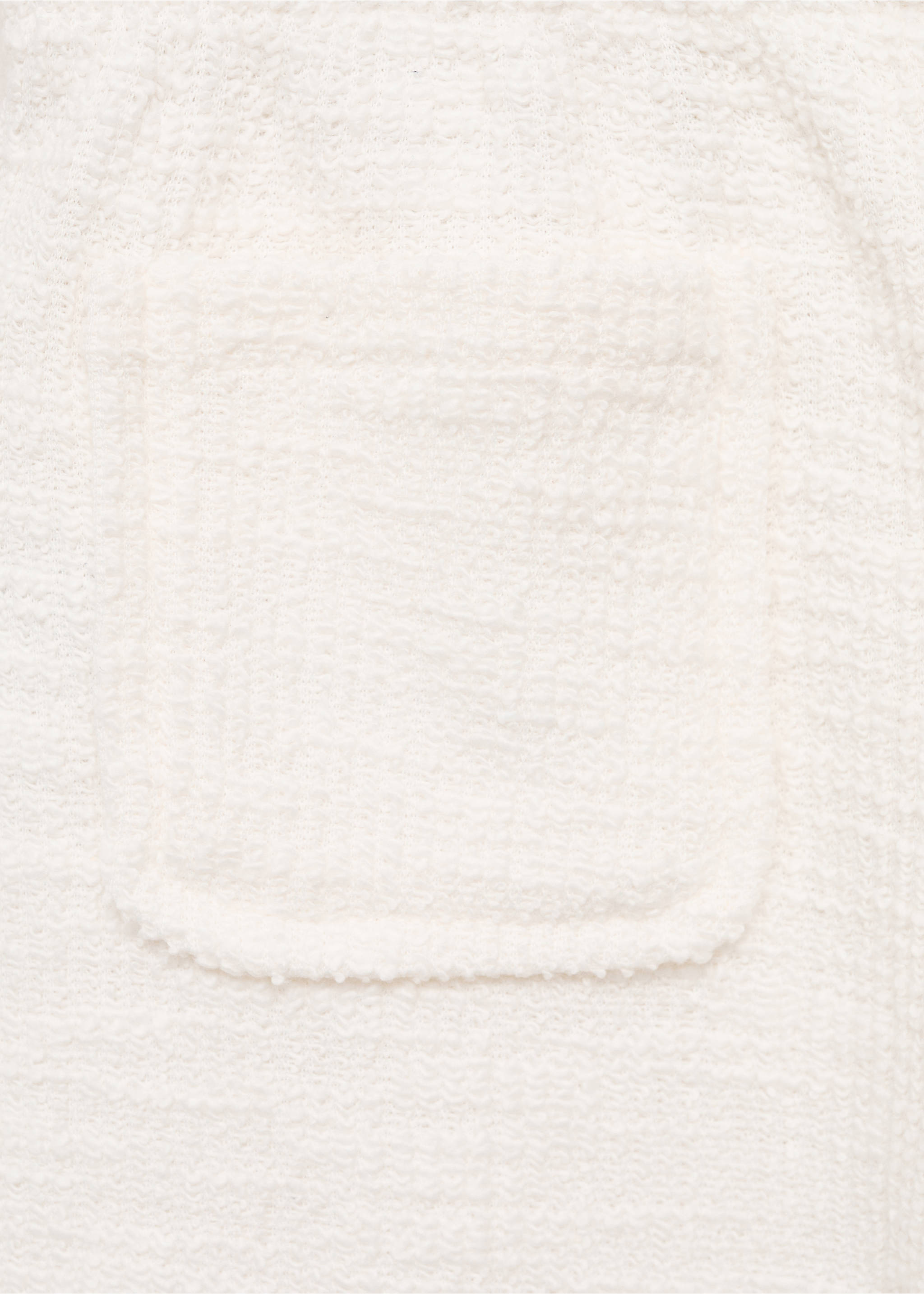 Gerade Tweed-Hose - Detail des Artikels 8, Cremeweiß. Ref: 87045978-00.