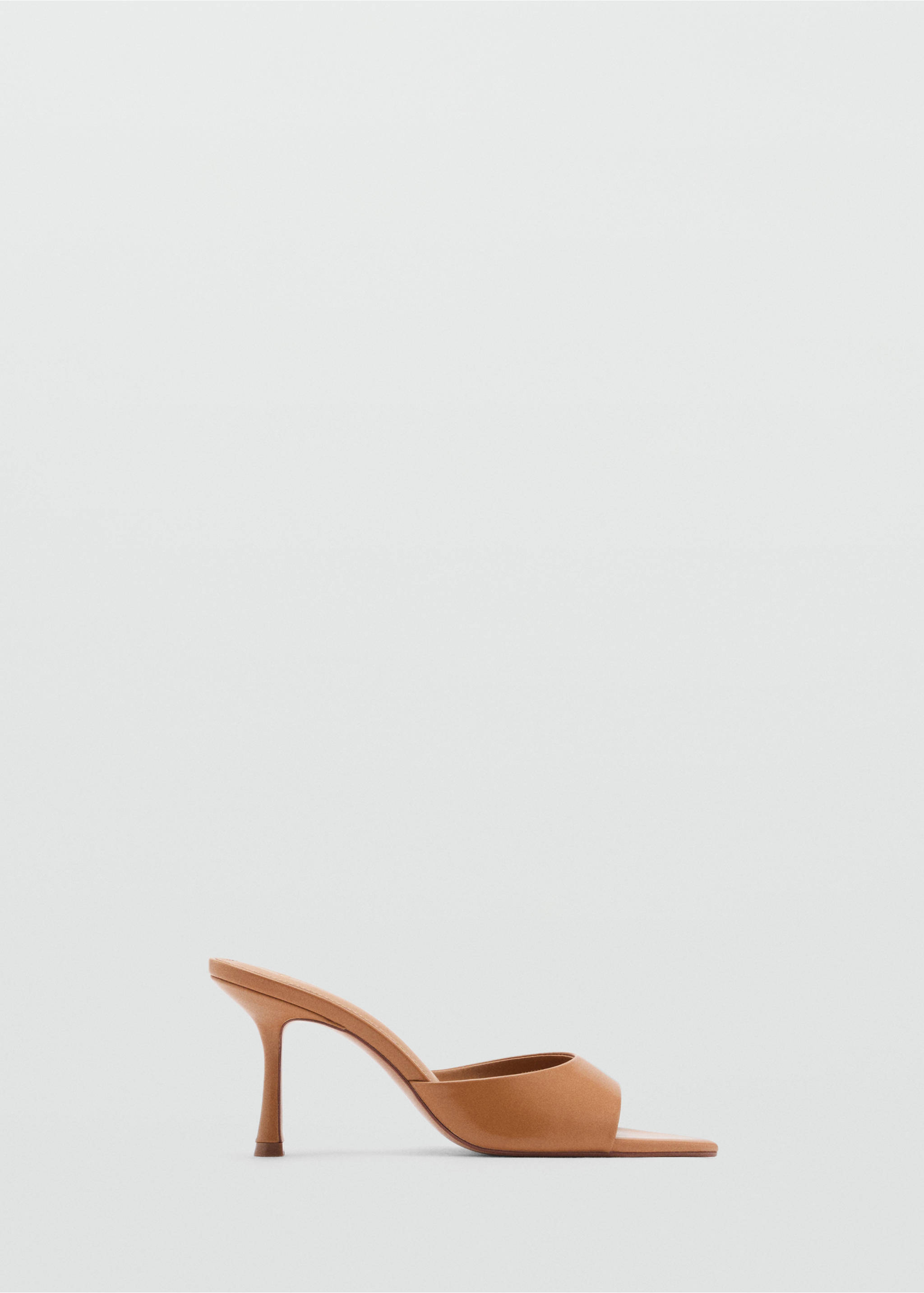 Pointed heel sandals - Article without model, Medium Brown. Ref: 87046335-00.