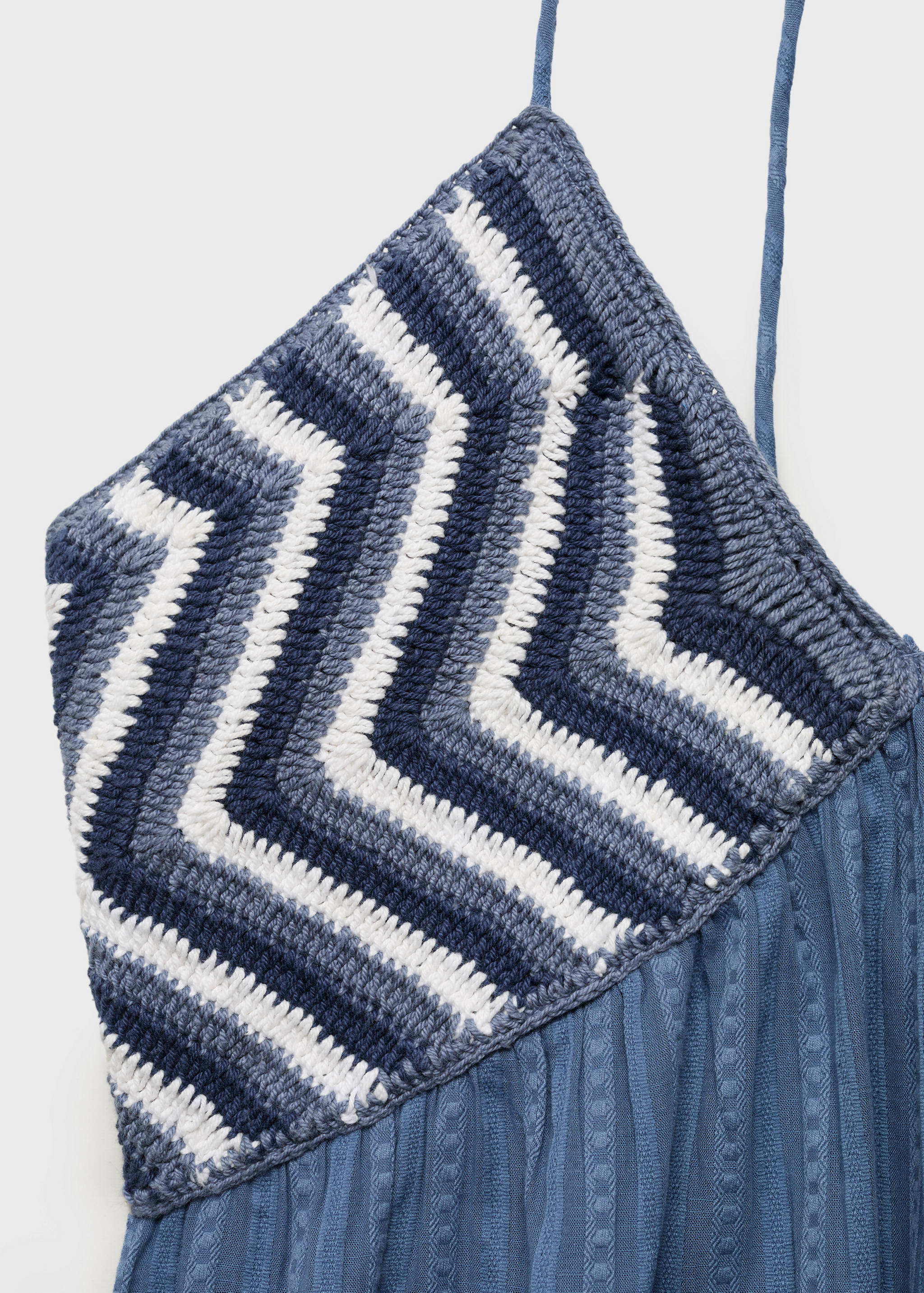 Maxikleid mit Häkel-Einsatz - Detail des Artikels 8