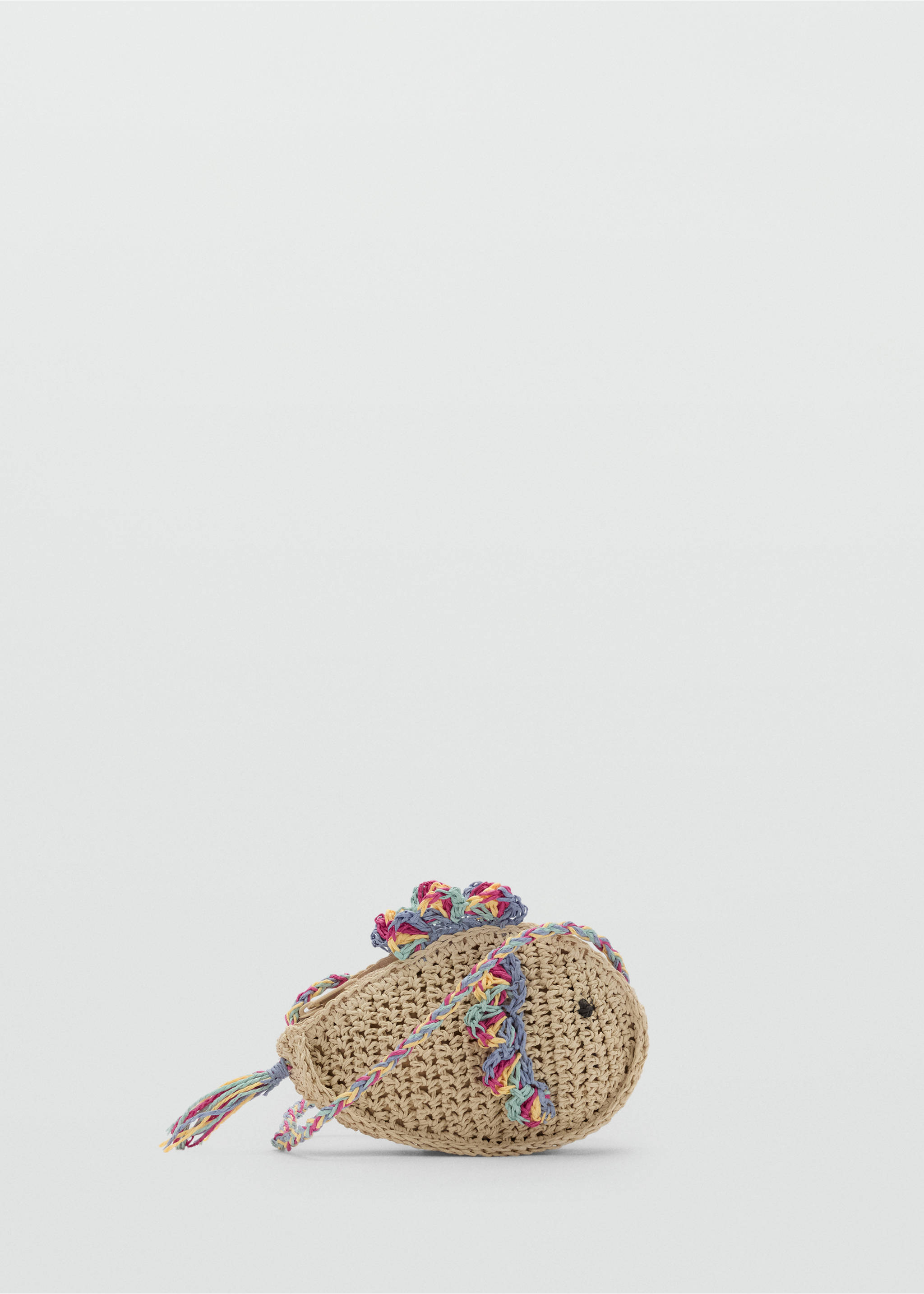 Korgväska med fisk - Artikel utan modell, Sand. Ref: 87046343-00.