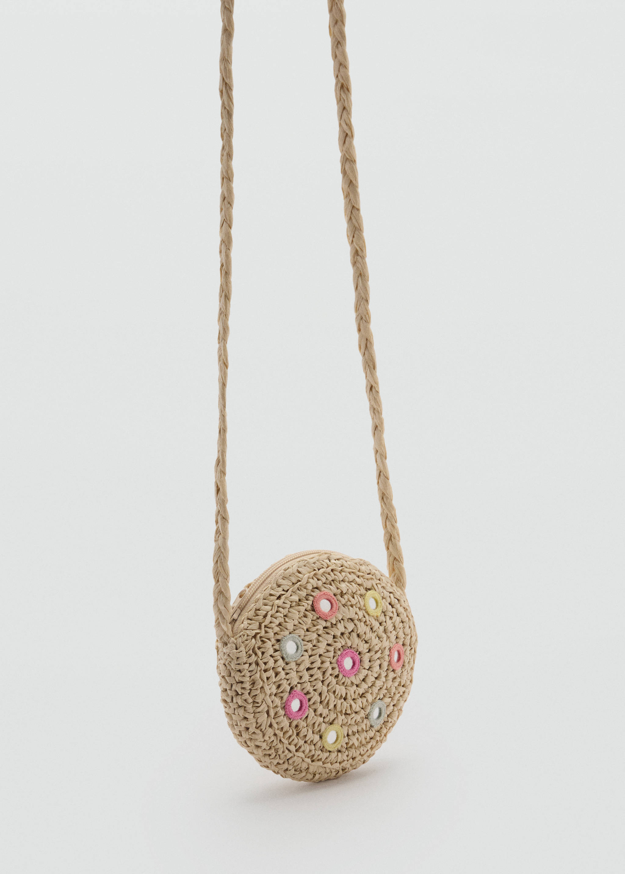 Natural fibre bag - Medium plane