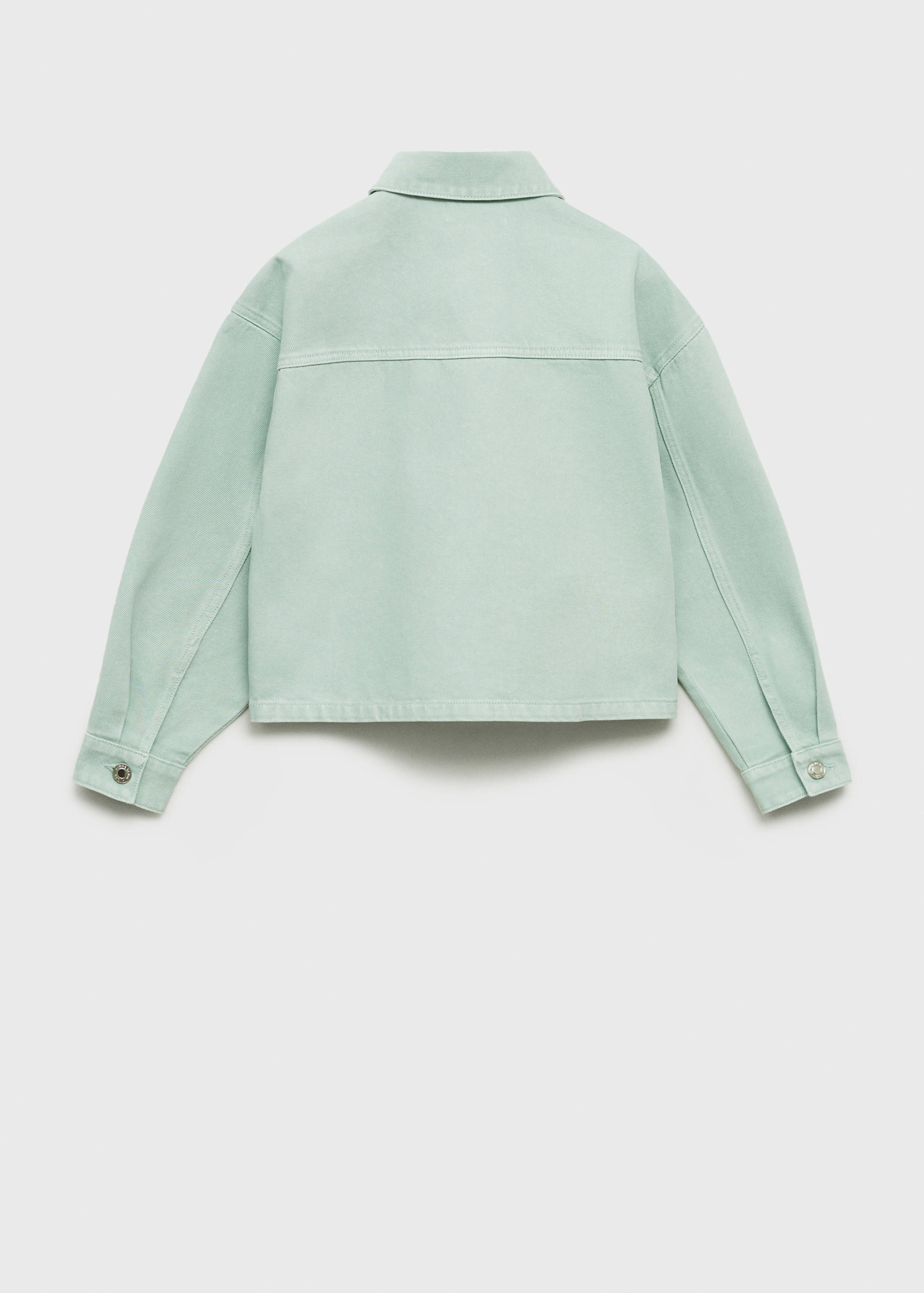 Jeansjacke mit Taschen - Rückseite des Artikels