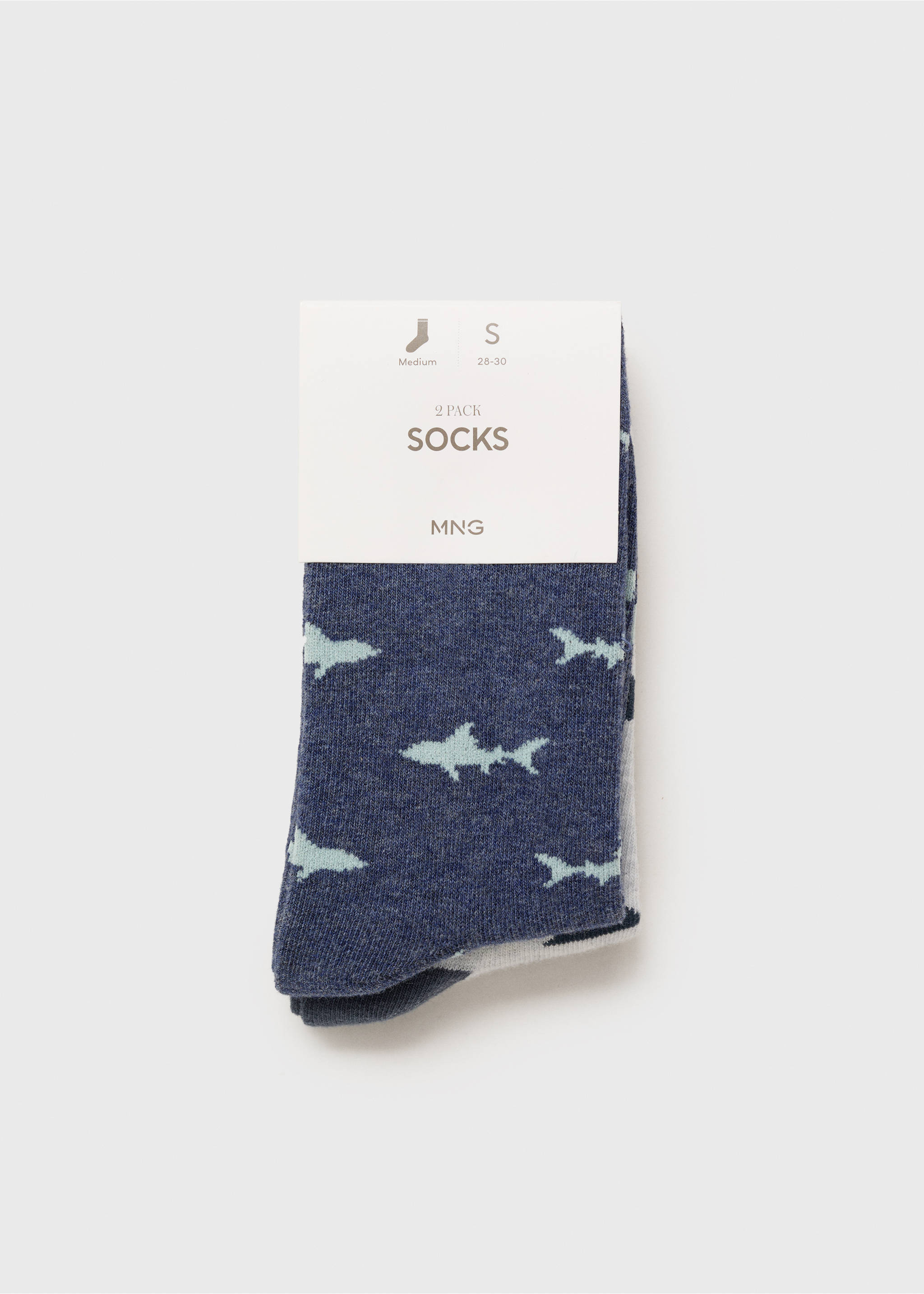 2 pack mixed socks - Details of the article 0, Dark Navy. Ref: 87046347-00.