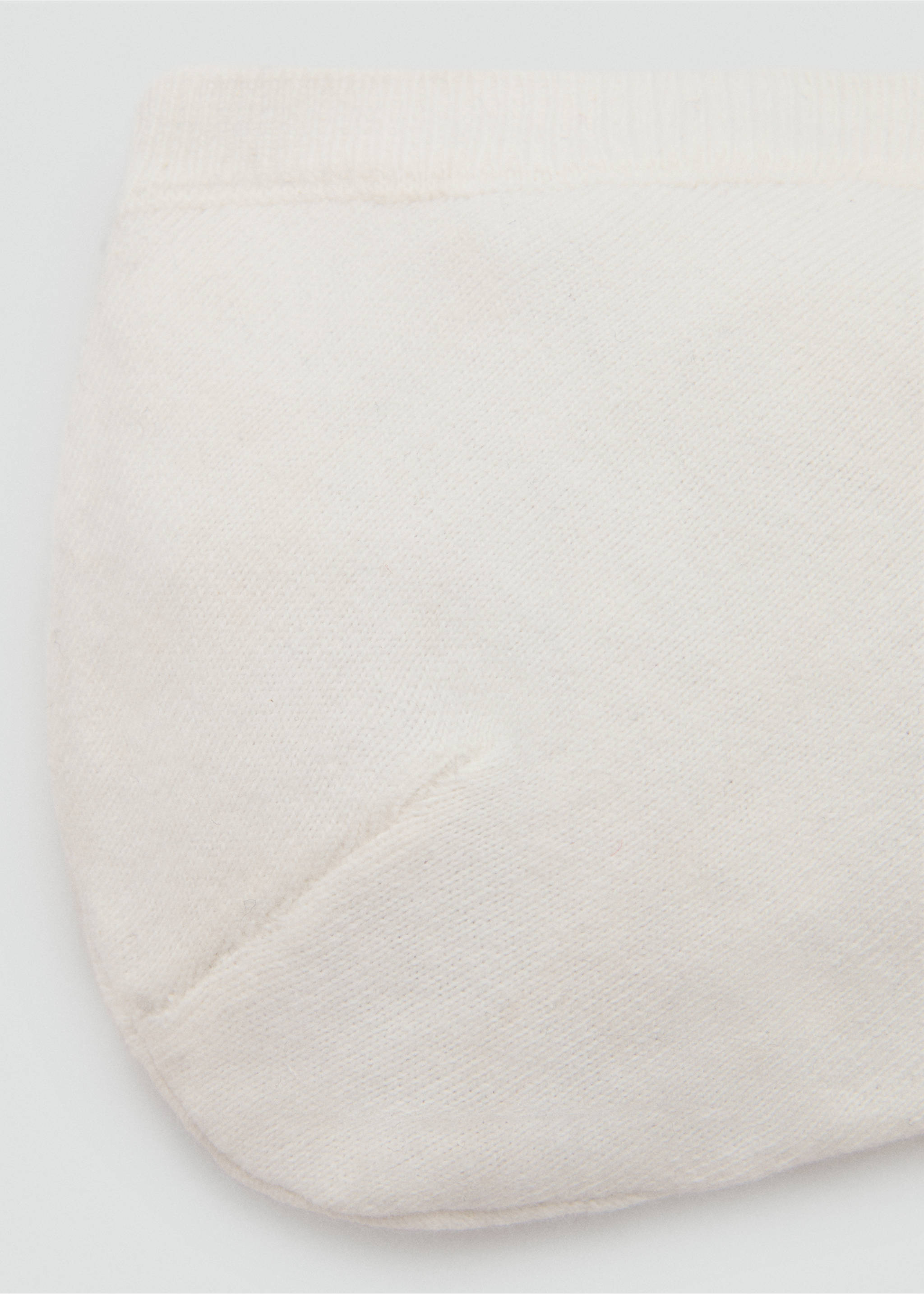 Knitted bonnet - Details of the article 1, Off White. Ref: 87046352-00.