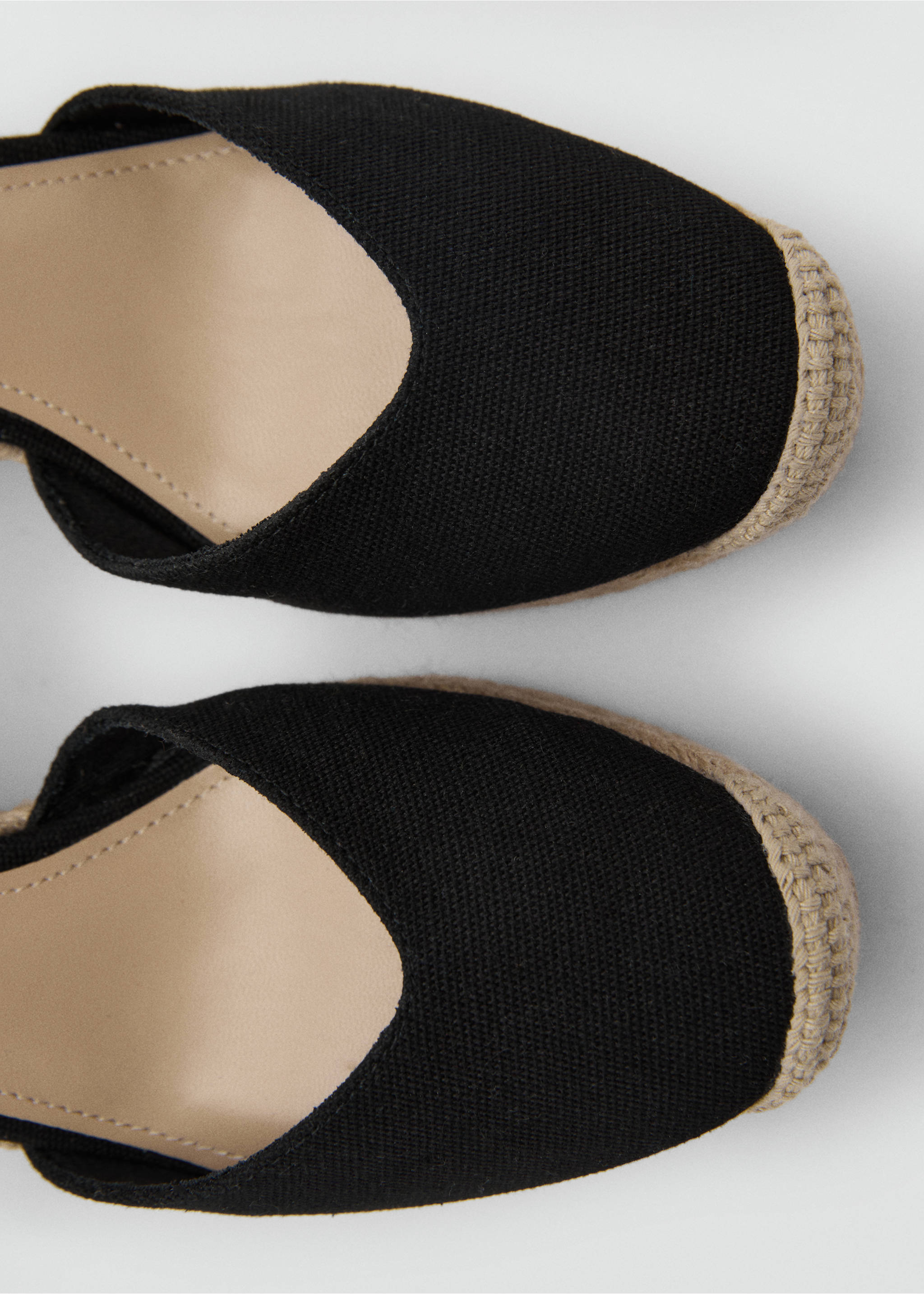 Εσπαντρίγιες κορδόνια - Λεπτομέρεια του προϊόντος 2, Μαύρο. Ref: 87046361-00.