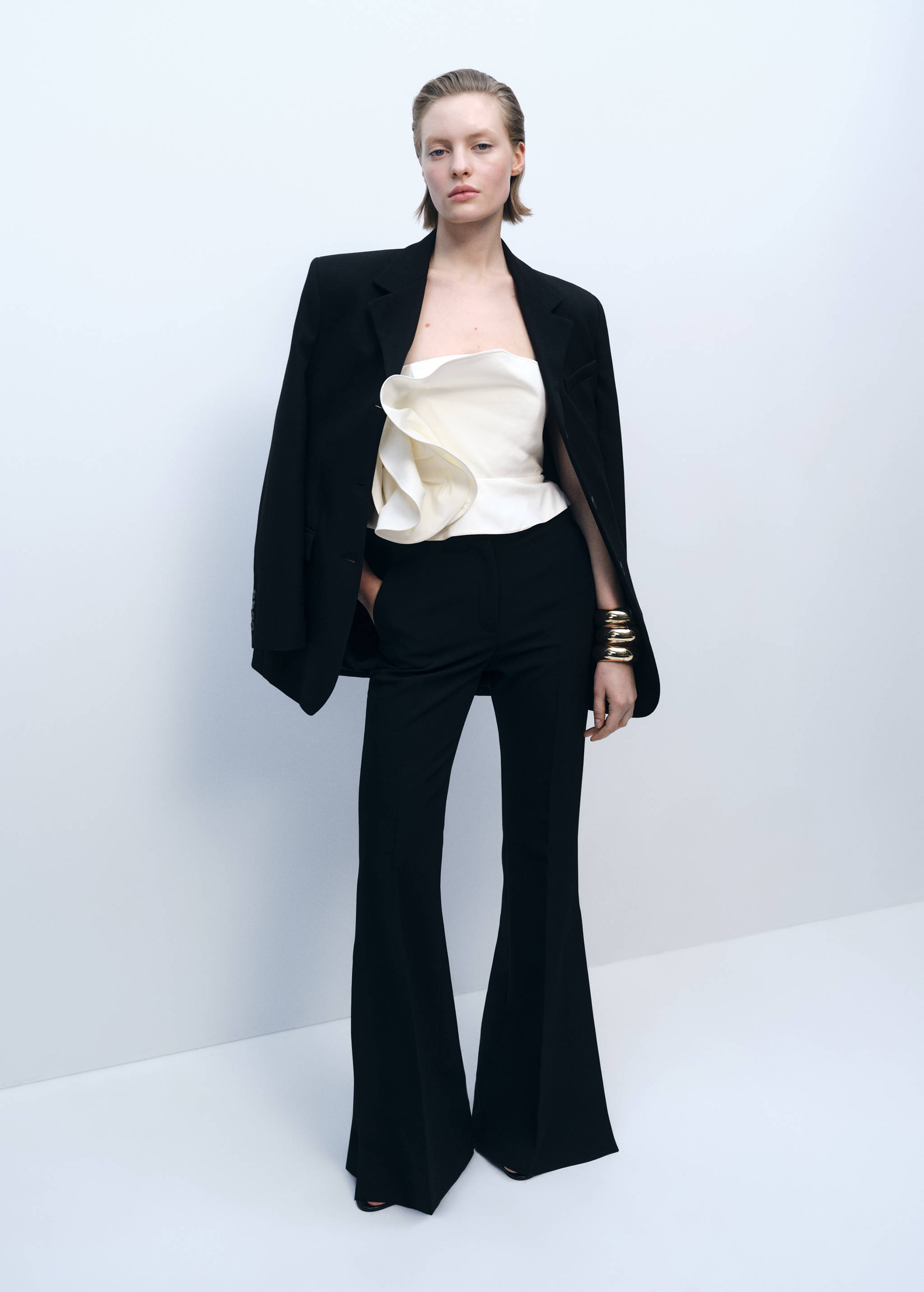 Top mit Maxi-Volant - Allgemeine Ansicht