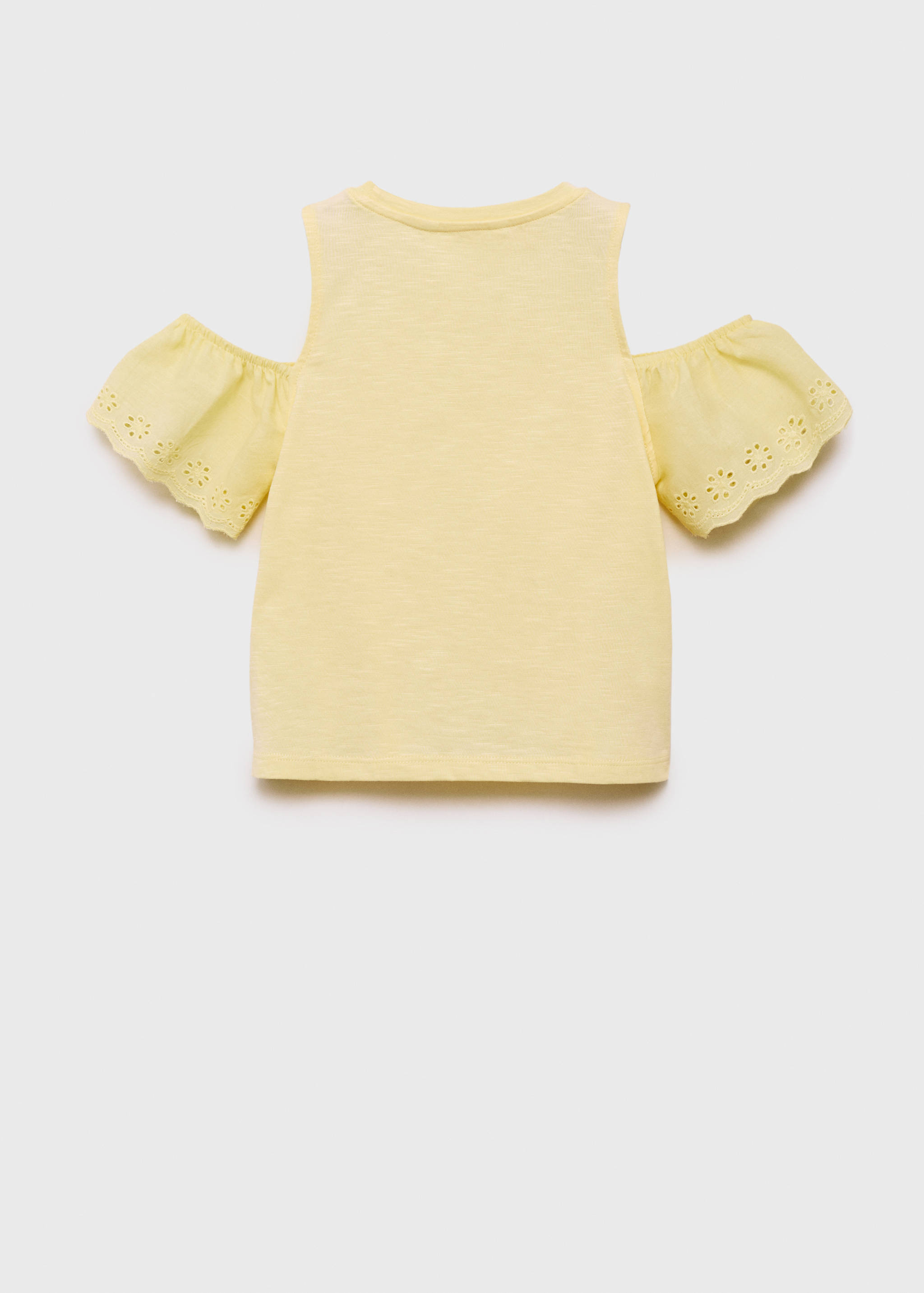 Cut-out t-shirt - Reverse of the article