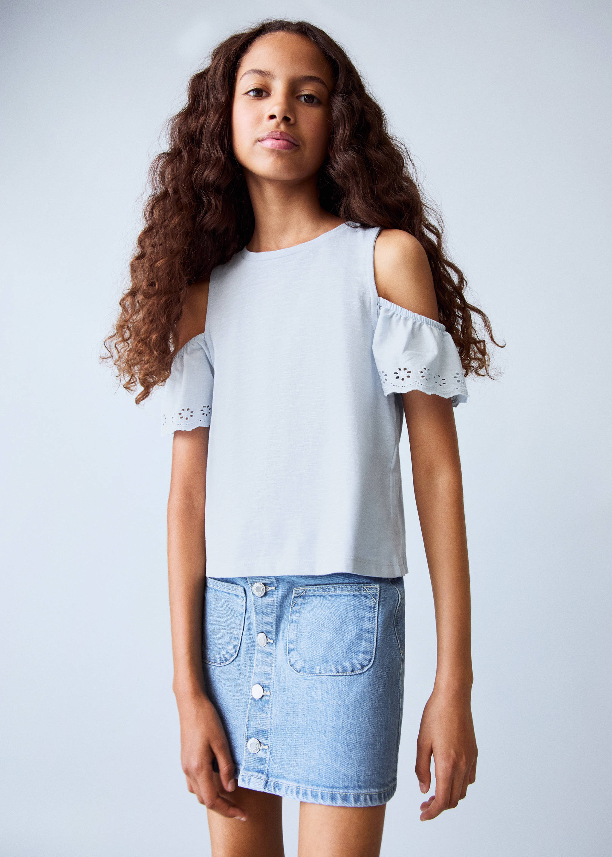 Cut-out t-shirt - Medium plane