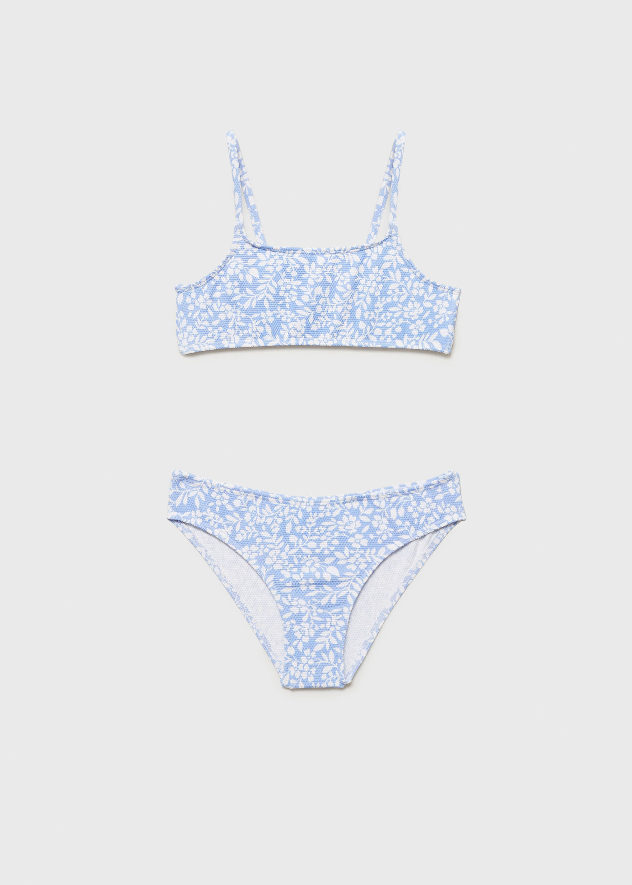Bikini mit Blumenmuster - Artikel ohne Model