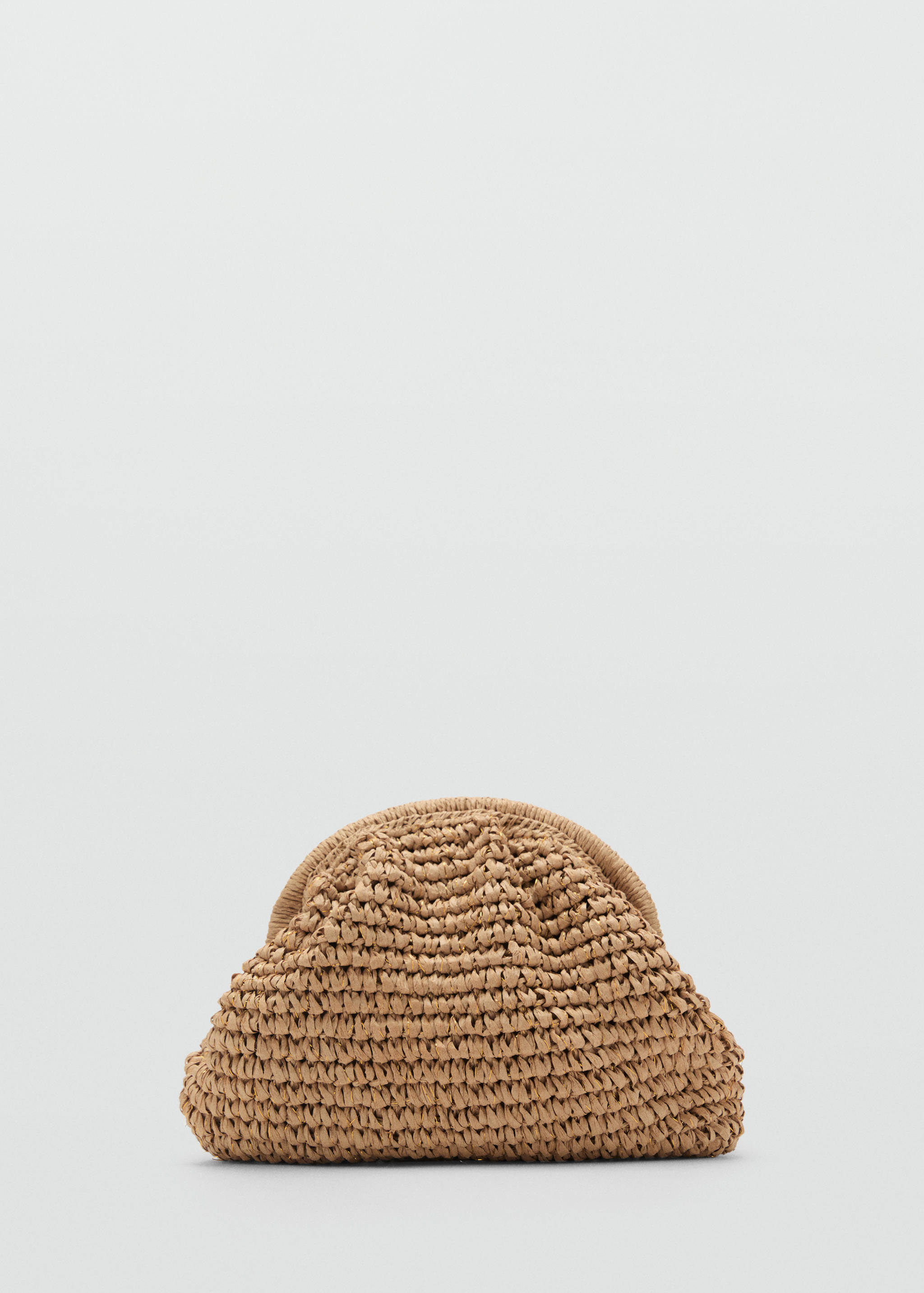 Natural fiber clutch bag - Article without model