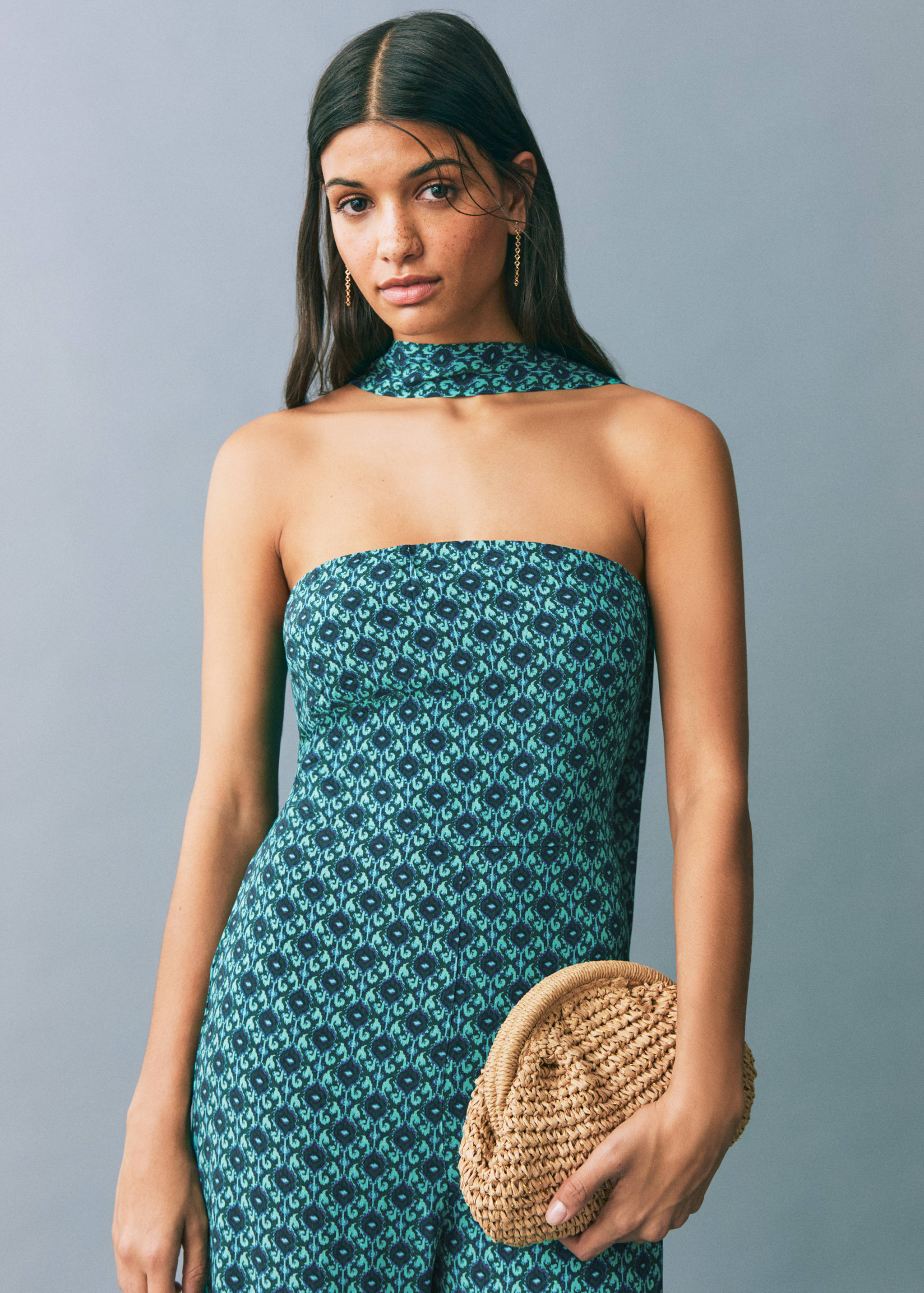 Natural fiber clutch bag - Details of the article 3