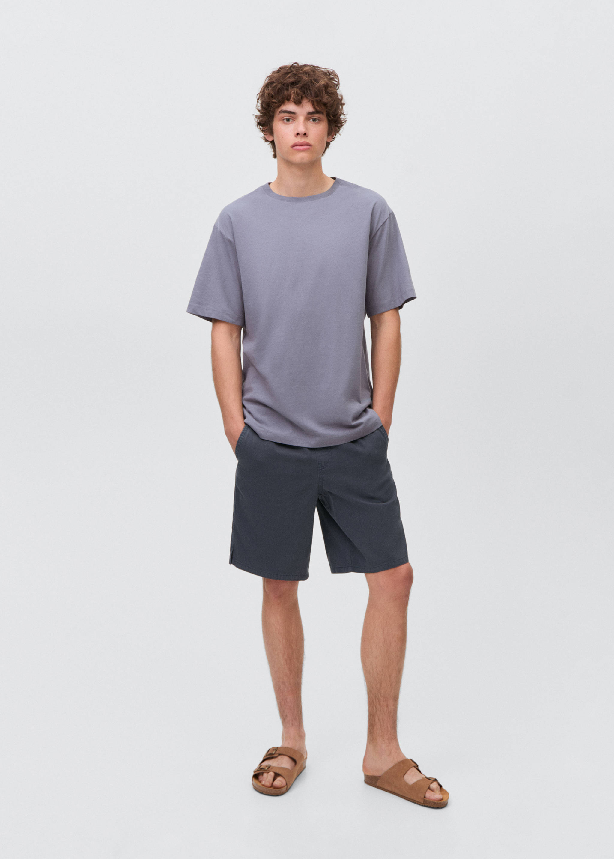 Bermudas algodón cordón - Plano general