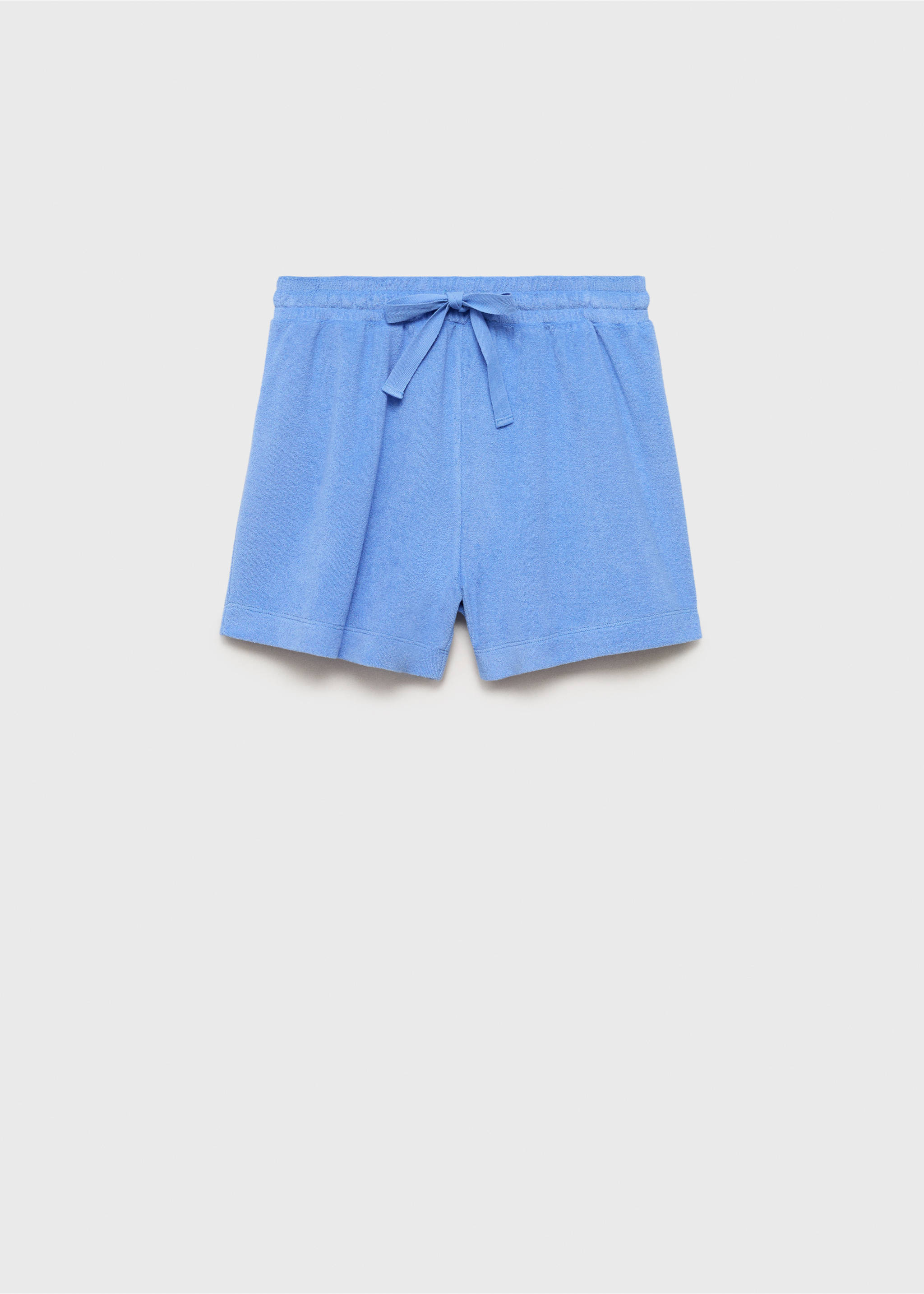 Shorts algodón rizo - Artículo sin modelo, Azul. Ref: 87047169-00.