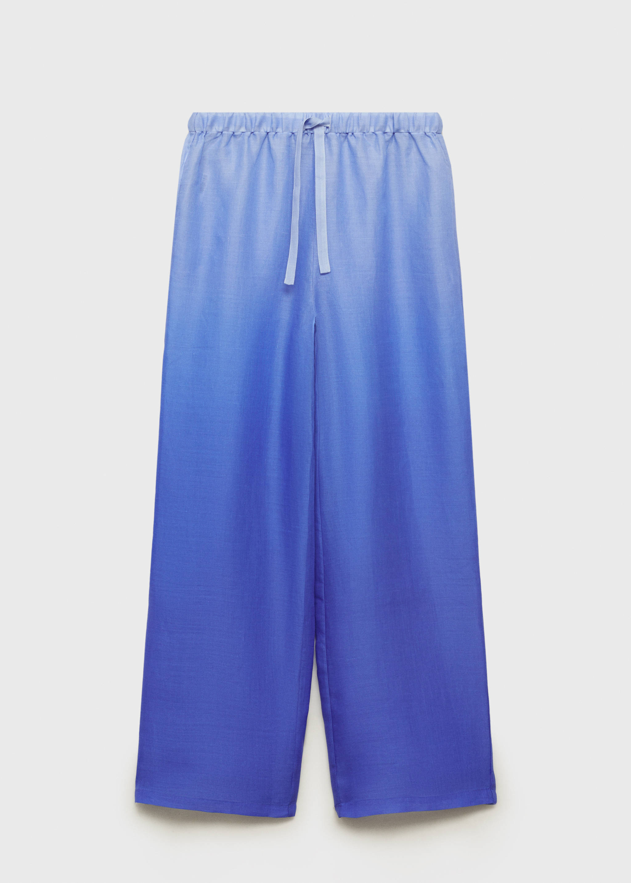 Ramie pants with degraded effect - Article without model