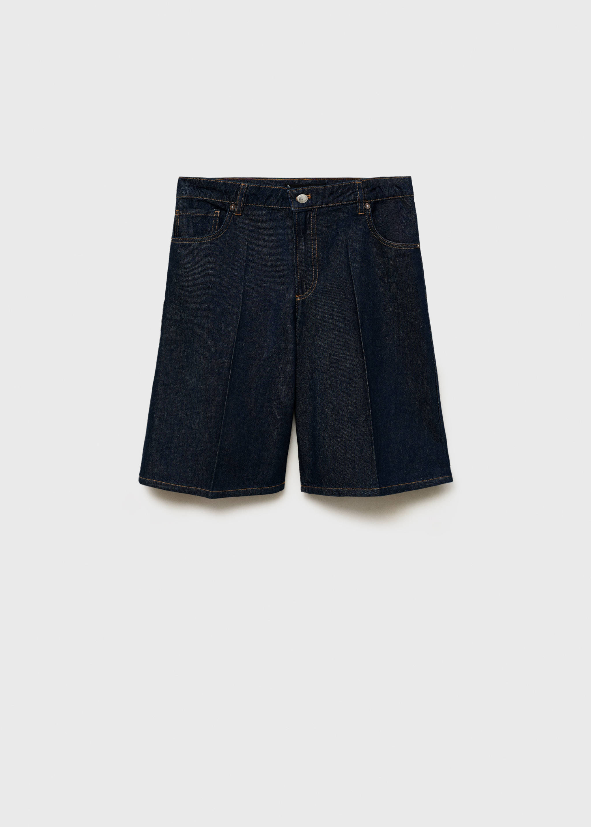 Bermuda jort denim taille haute - Article sans modèle
