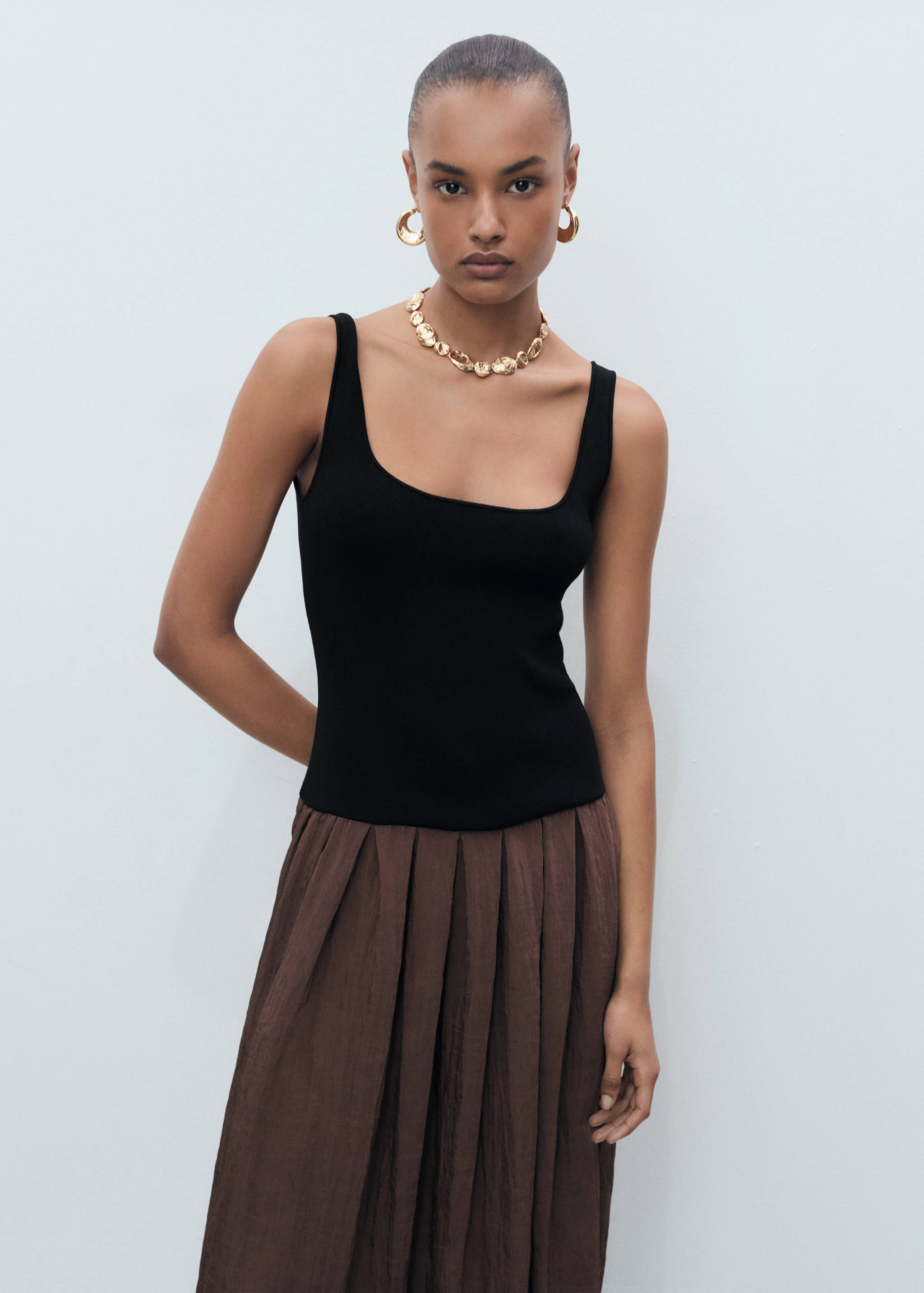 A-line dress - Women | MANGO OUTLET USA