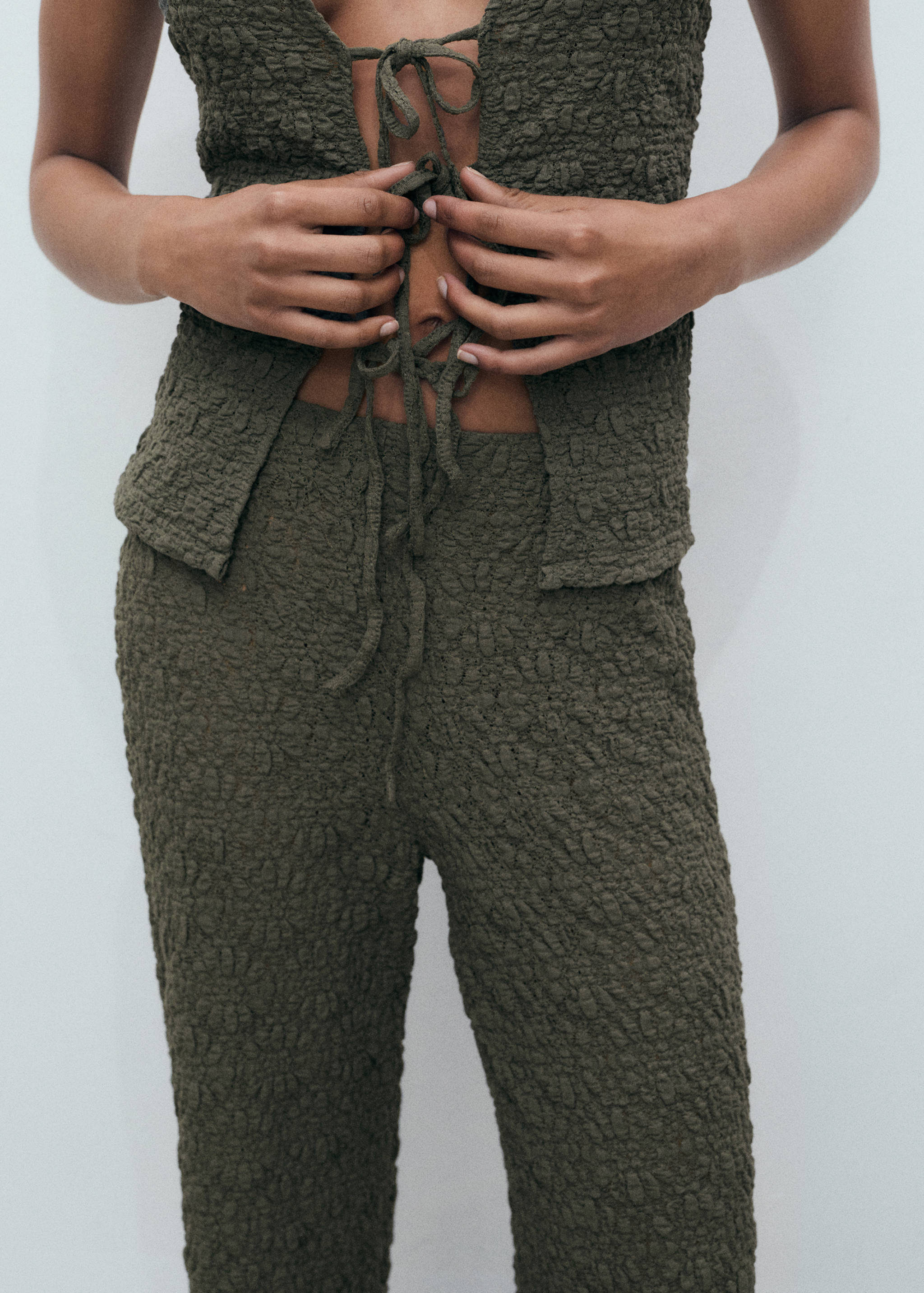 Pantalons textura recte - Detall de l'article 3