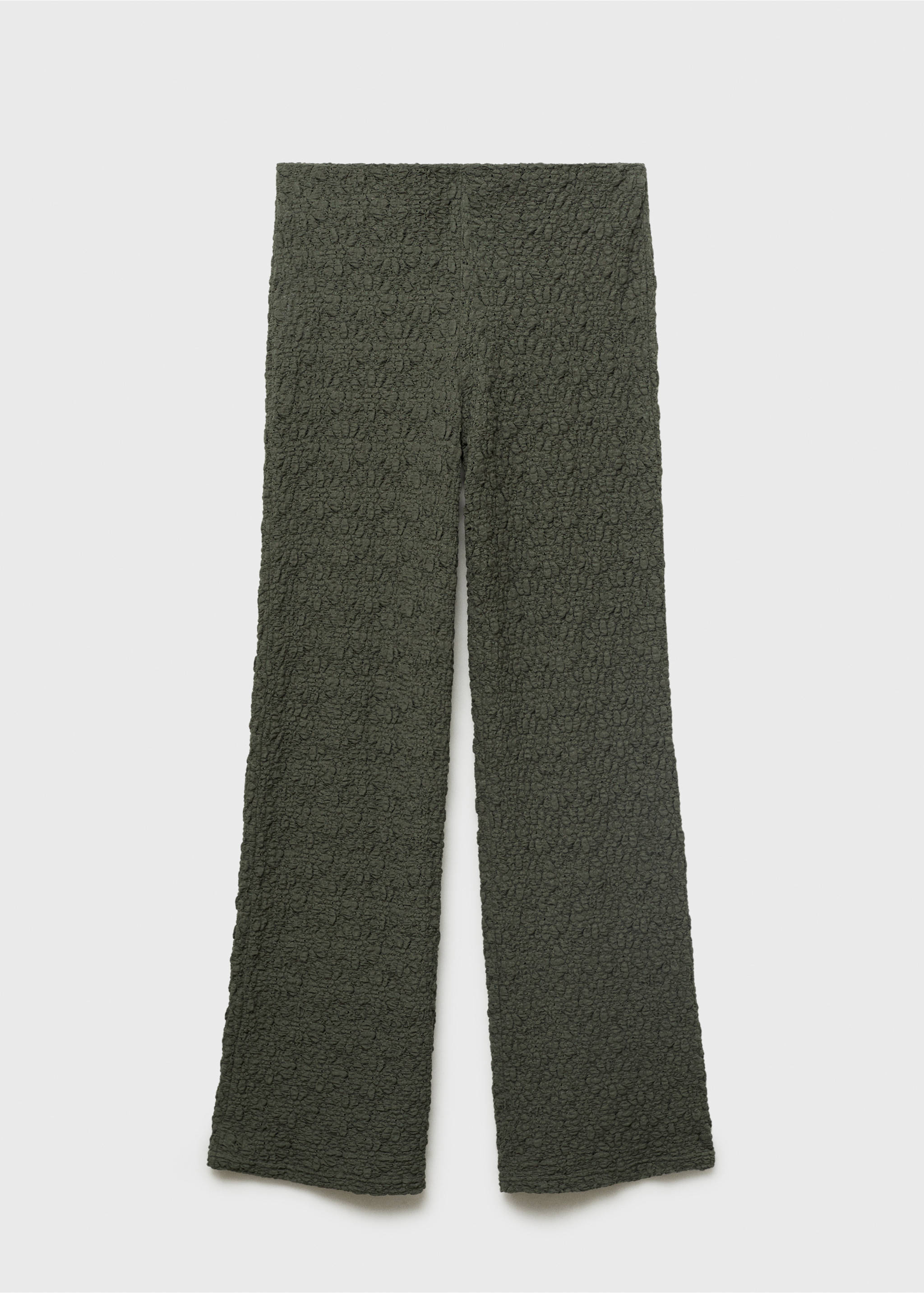 Pantalón recto textura - Artículo sin modelo, Khaki. Ref: 87047187-00.