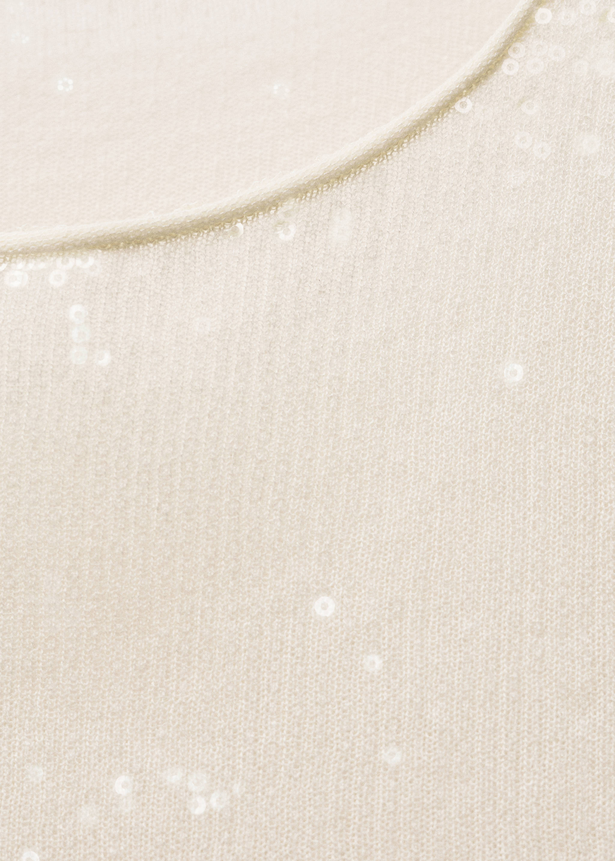 Jersey punto manga corta lentejuelas - Detalle del artículo 8