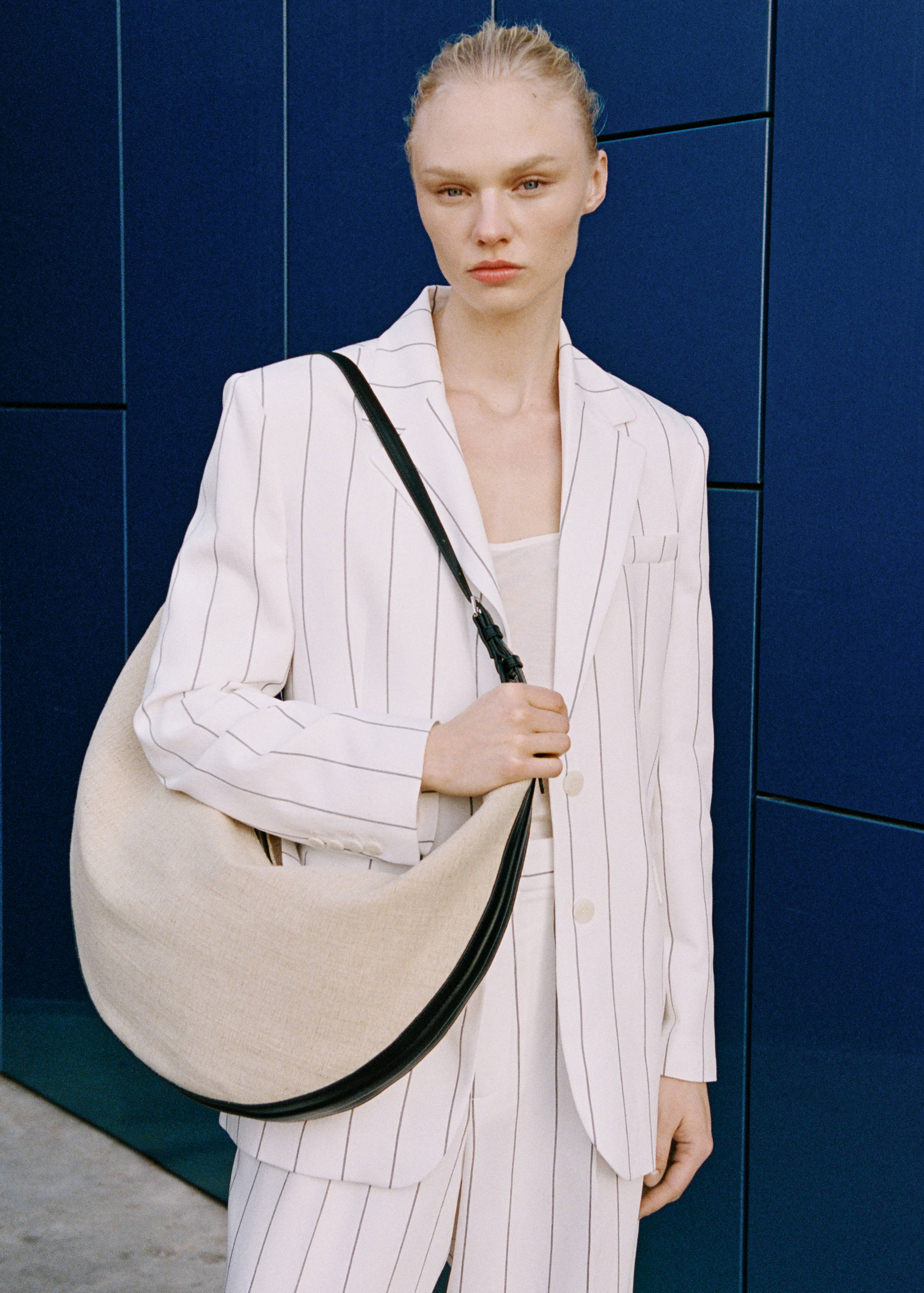 Pinstripe suit jacket - Details of the article 7