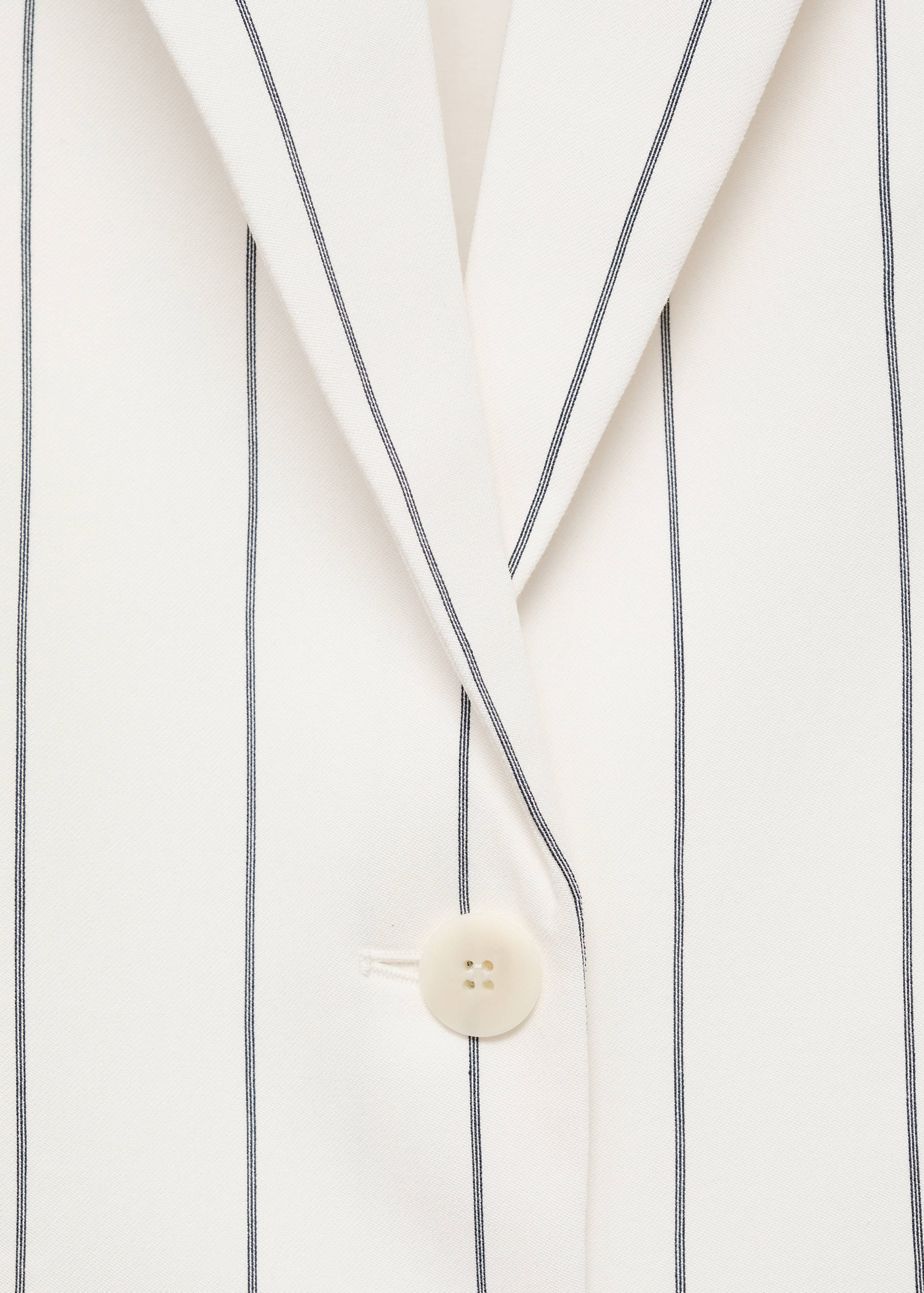 Pinstripe suit jacket - Details of the article 0