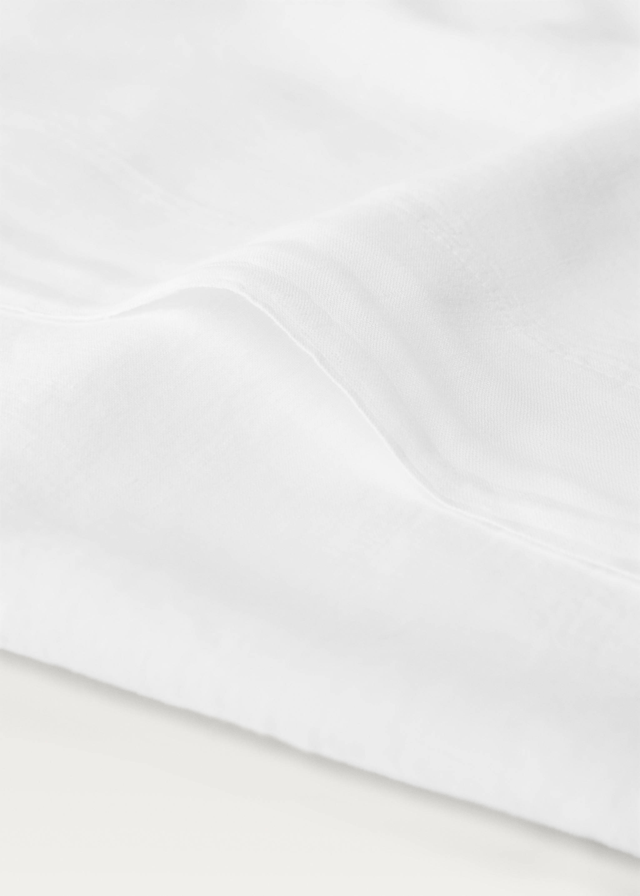 Washed linen top sheet for 150/160 cm bed - Details of the article 1
