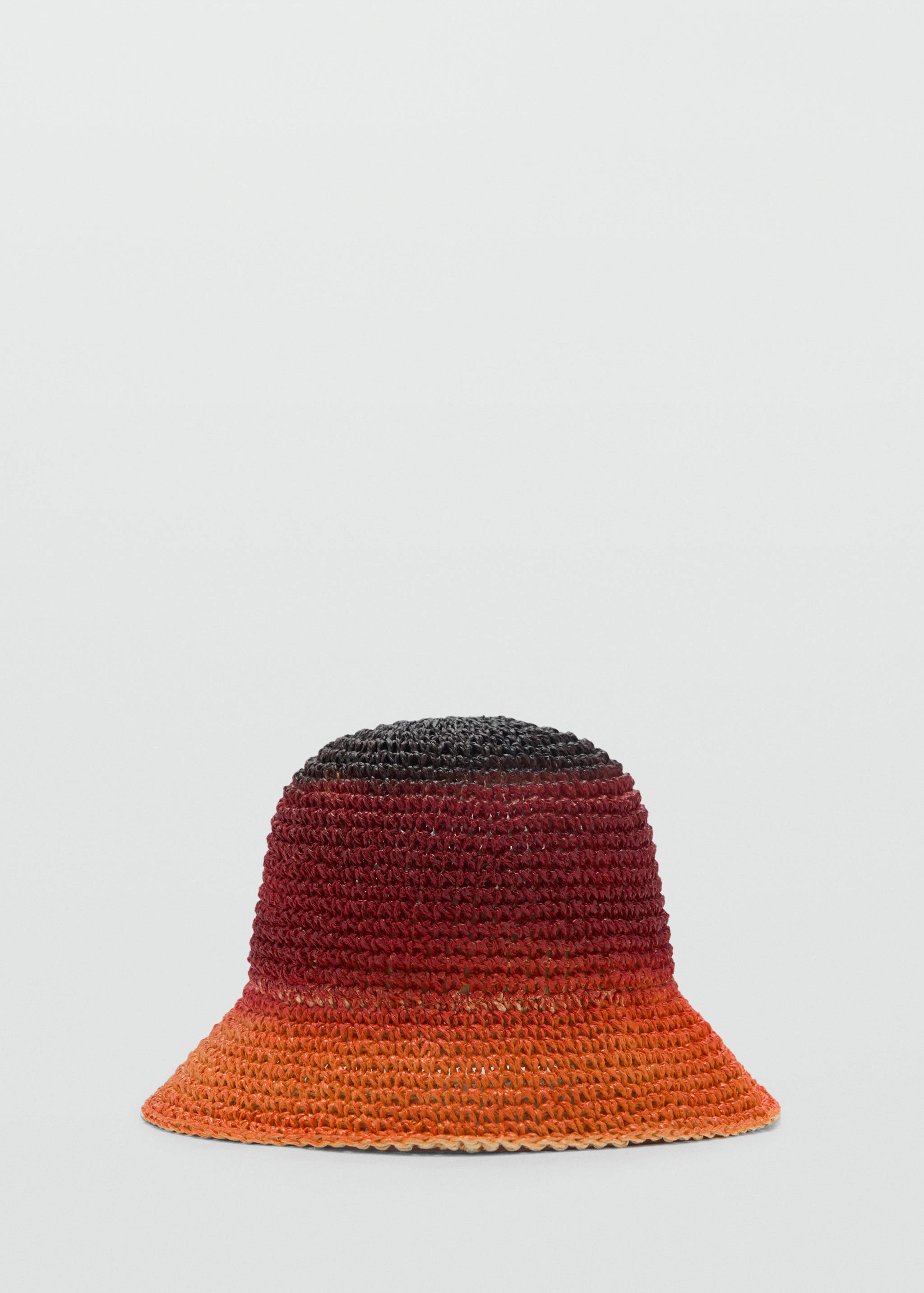 Natural fibre gradient hat - Article without model