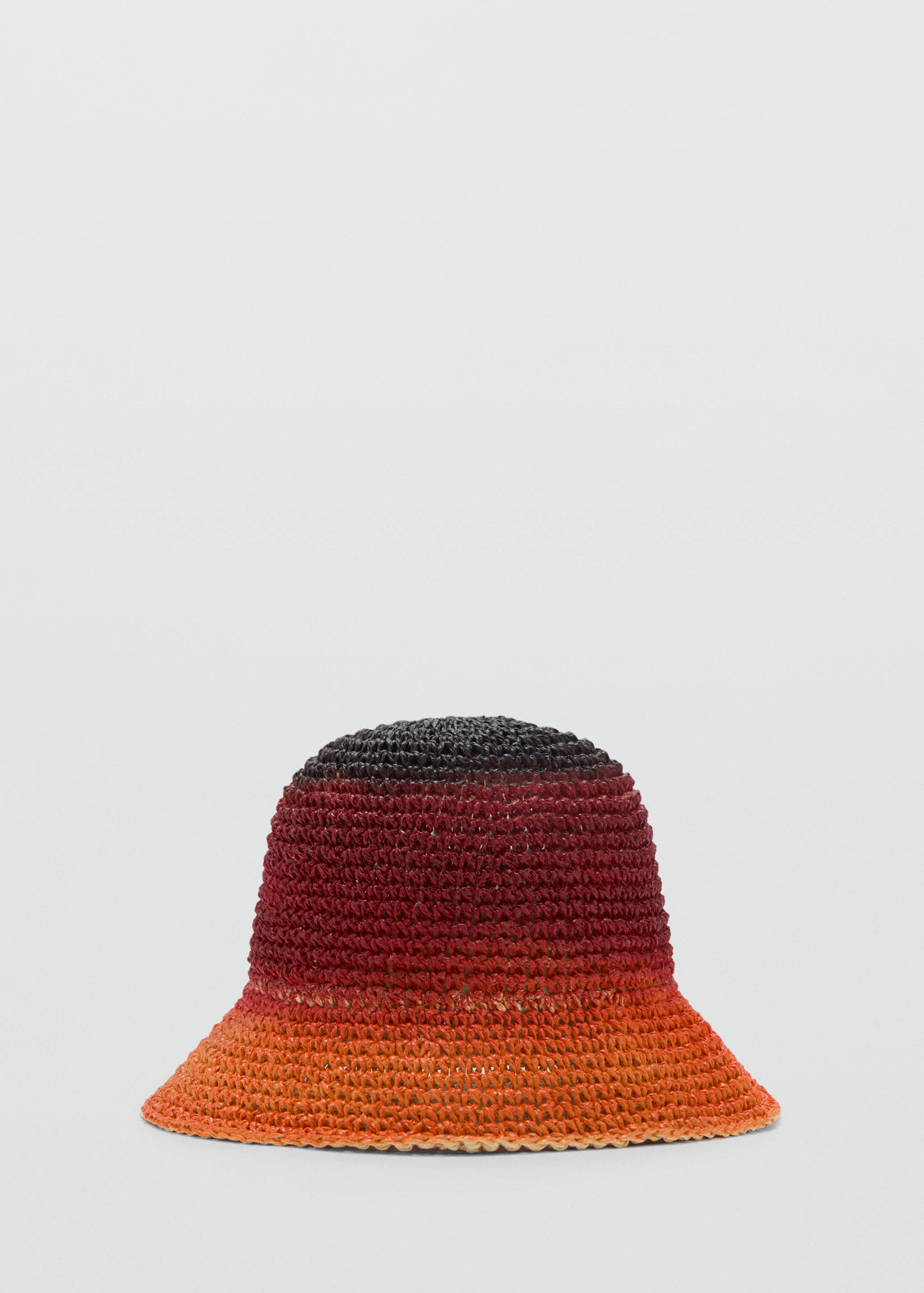Natural fibre gradient hat - Article without model