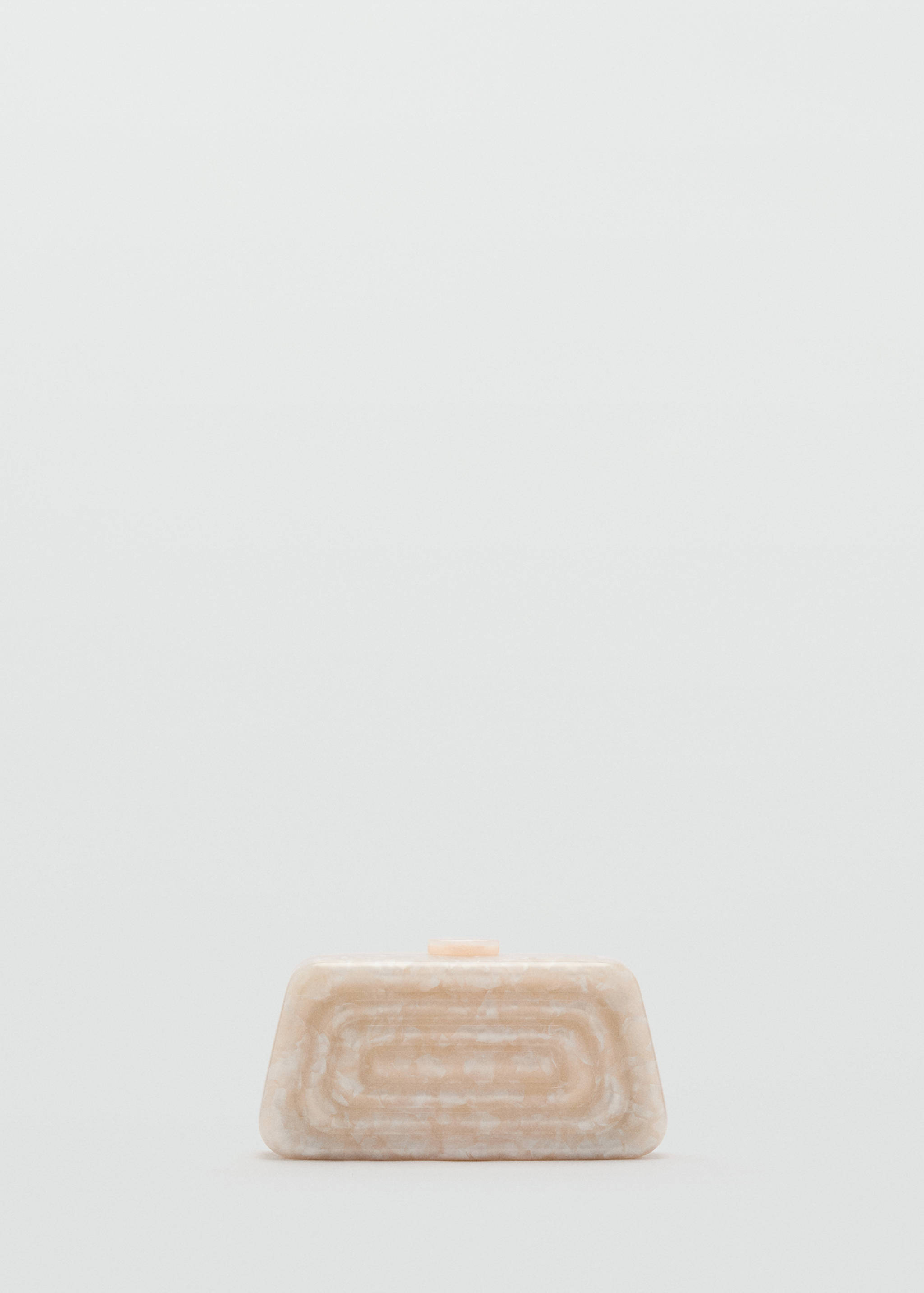 Pearl-effect clutch bag - Article without model